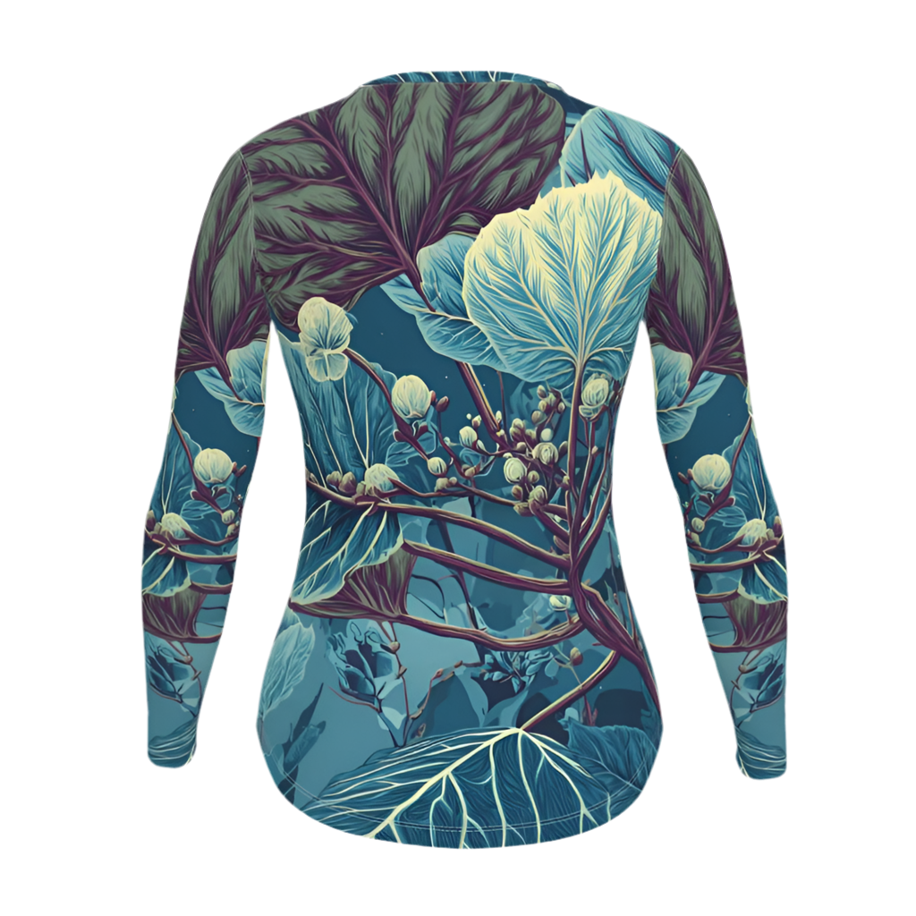 MV Couture Signature Ladies' Long Sleeve "Galactic Veins" - Cosmic Botanicals No. 89