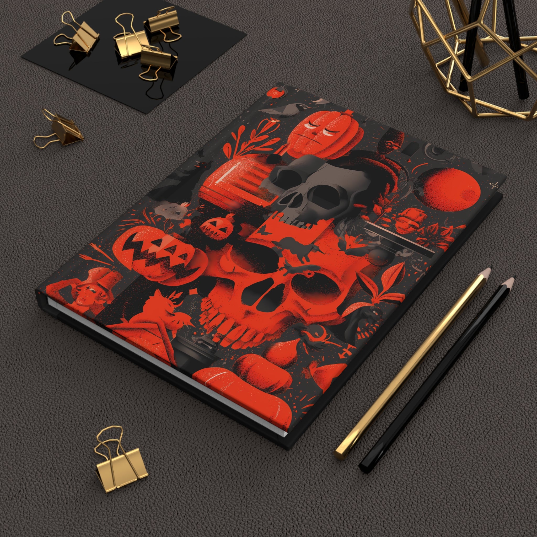 Maison Verne Halloween Ltd. Edition Hardcover Journal "Macabre Symphony" - ππ» Wicked Elegance No. 49 π»π