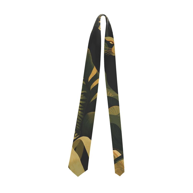 MV Couture Signature Seidenkrawatte "Ember in the Leaves" - Wilderness Whisper No. 50