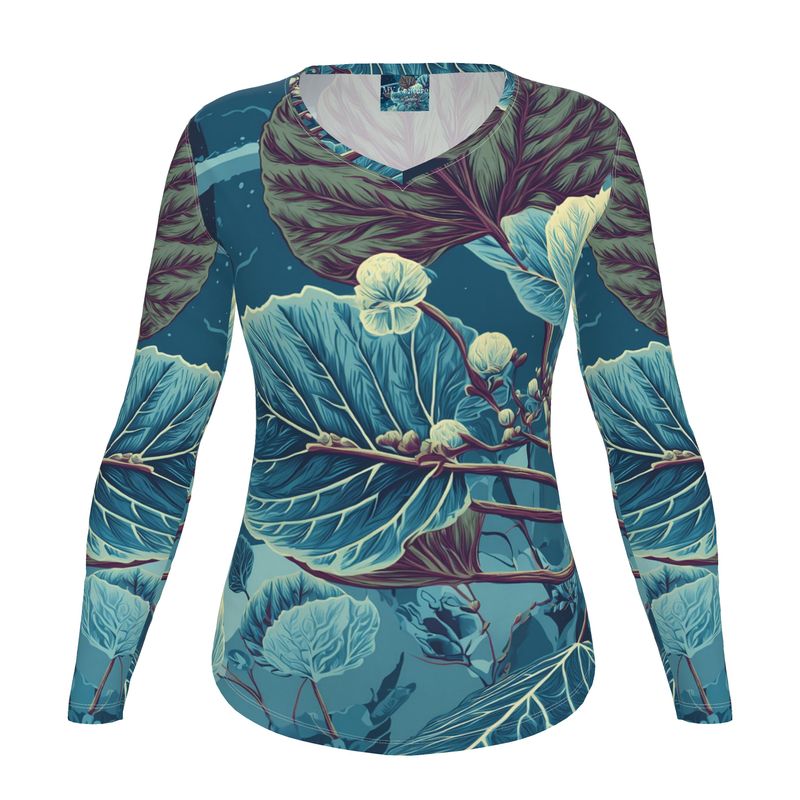 MV Couture Signature Ladies' Long Sleeve "Galactic Veins" - Cosmic Botanicals No. 89