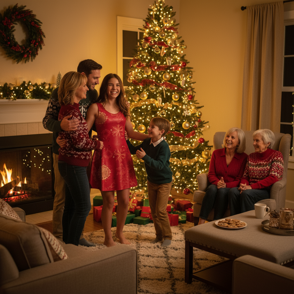 Skater-Kleid | The Christmas Edition