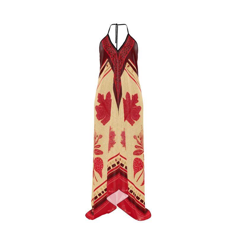 Rückenfreies Kleid mit Neckholder | The Christmas Edition