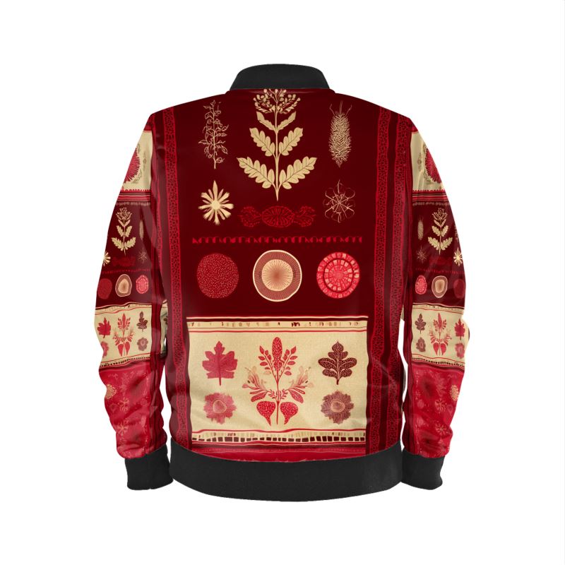 MV Couture Wende-Bomberjacke für Herren aus Seide | The Christmas Edition