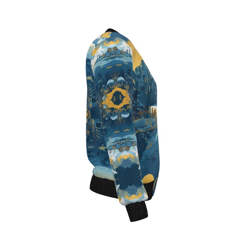 MV Couture Damen-Bomberjacke aus Wende-Seide