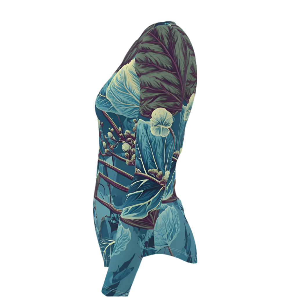 MV Couture Signature Ladies' Long Sleeve "Galactic Veins" - Cosmic Botanicals No. 89