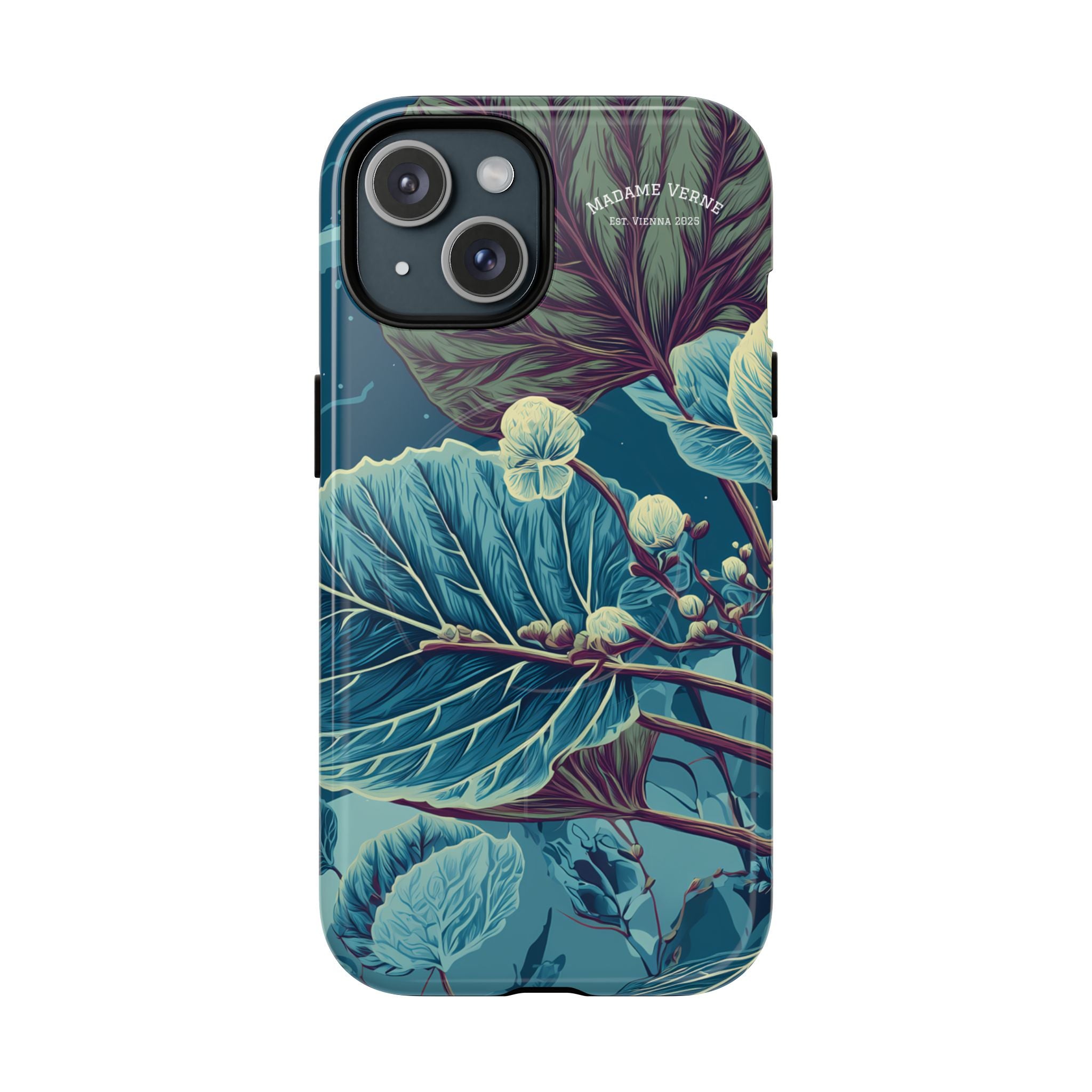 MagSafe iPhone Case "Galactic Veins" - Cosmic Botanicals No. 89