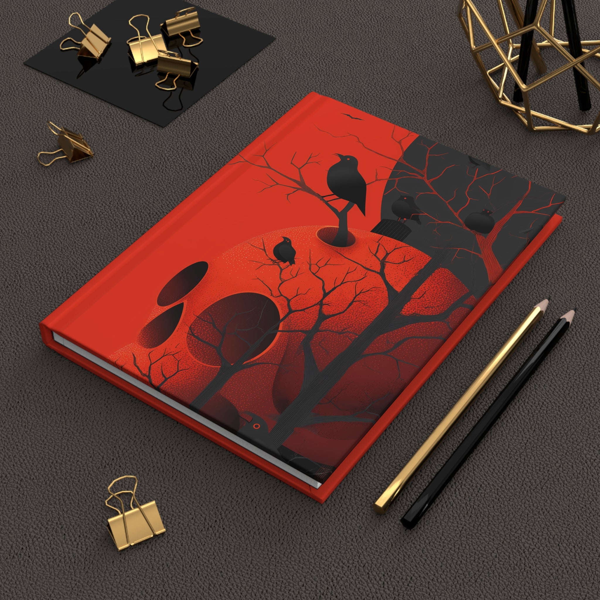 Maison Verne Halloween Ltd. Edition Hardcover Journal "Ravens Reign" - ππ» Wicked Elegance No. 61 π»π