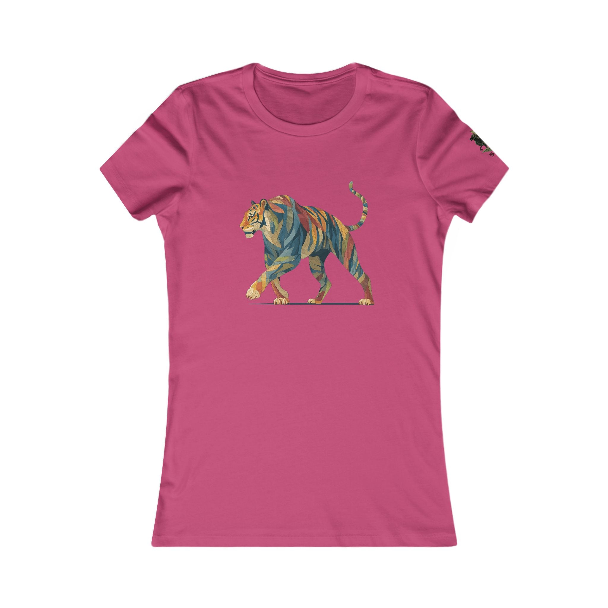 Premium women's T-shirt "Leafstrider" - Wilderness Whisper No. 03