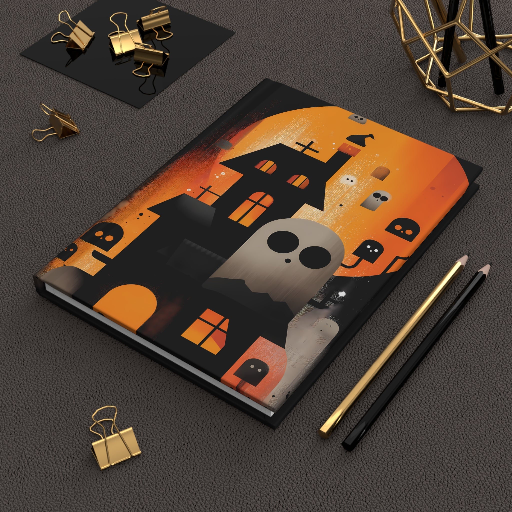 Maison Verne Halloween Ltd. Edition Hardcover Journal "Haunted Manor" - ππ» Wicked Elegance No. 59 π»π