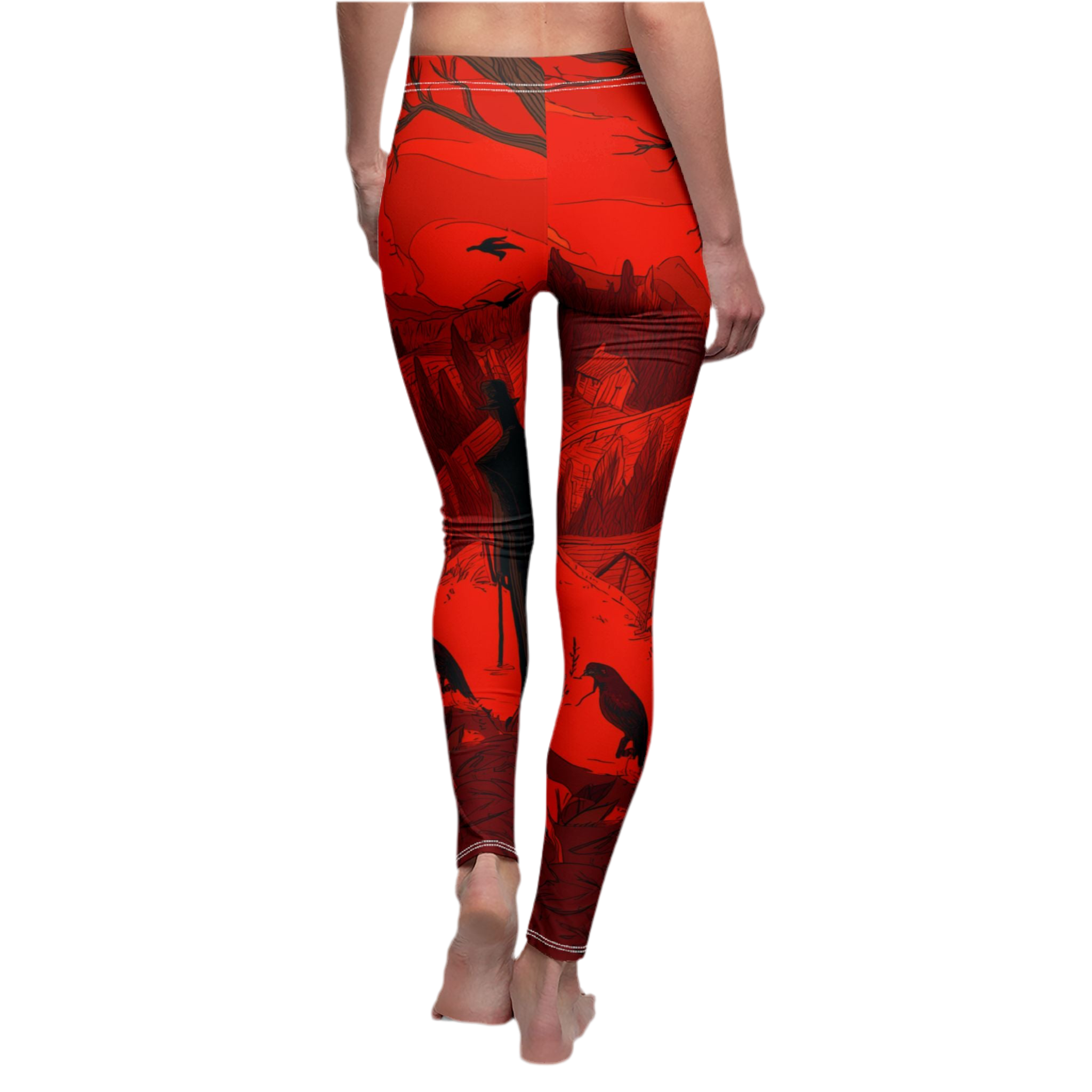 HALLOWEEN LIMITED EDITION Damen Leggings - Wicked Elegance No. 15