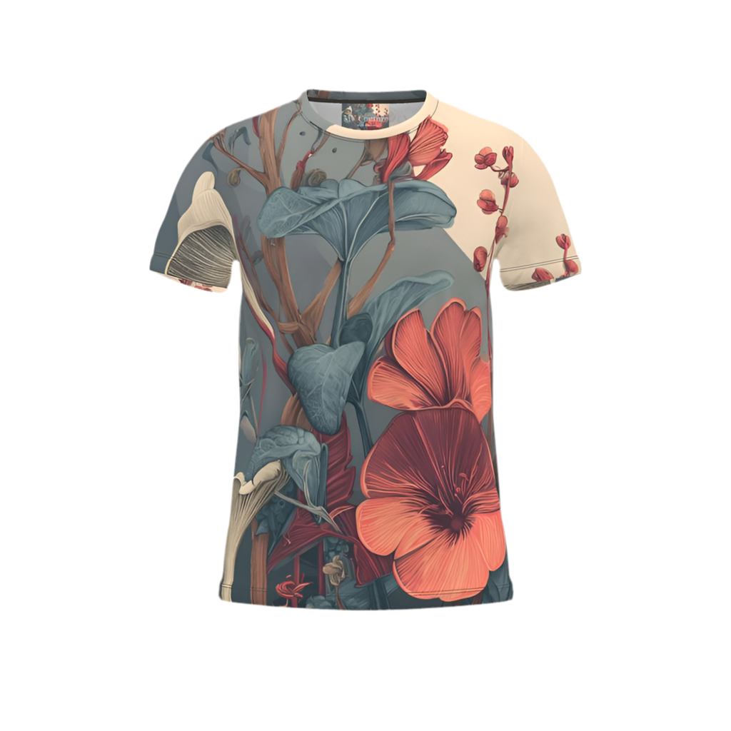 MV Couture Signature T-Shirt mit Allover-Print