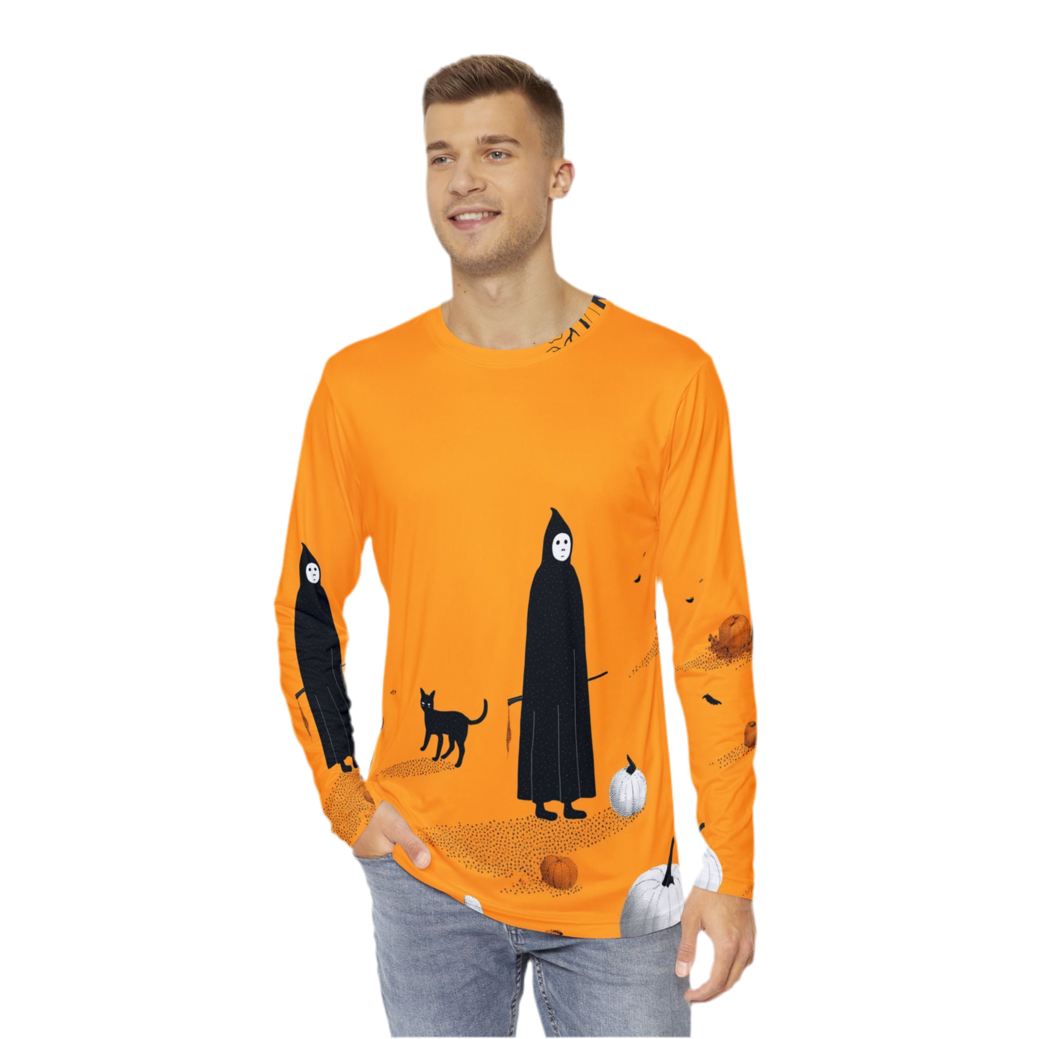 Maison Verne Halloween Ltd. Edition MΓ€nner Long Sleeve Shirt - Wicked Elegance No. 11