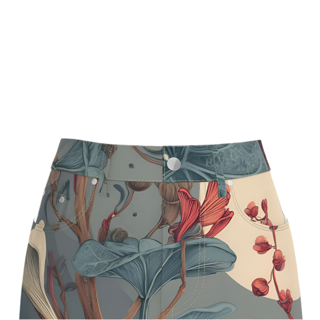 MV Couture Signature Midi Jeansrock