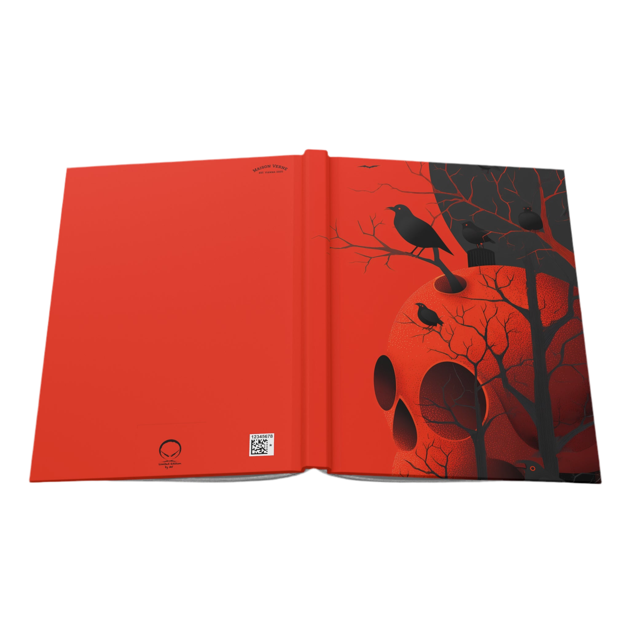 Maison Verne Halloween Ltd. Edition Hardcover Journal "Ravens Reign" - ππ» Wicked Elegance No. 61 π»π