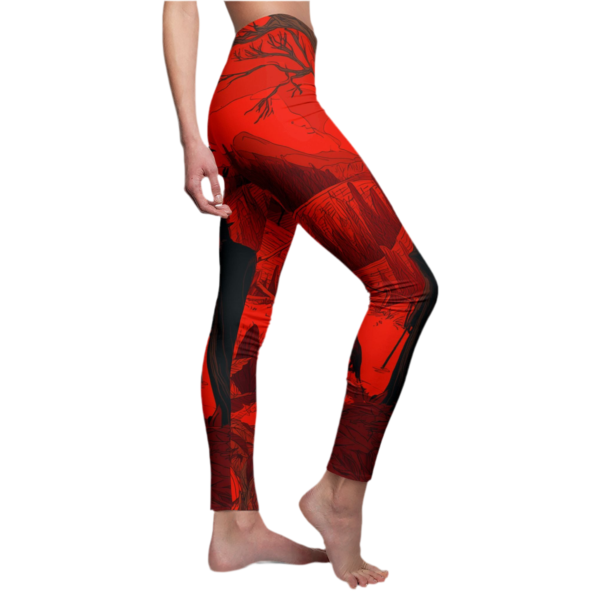 HALLOWEEN LIMITED EDITION Damen Leggings - Wicked Elegance No. 15
