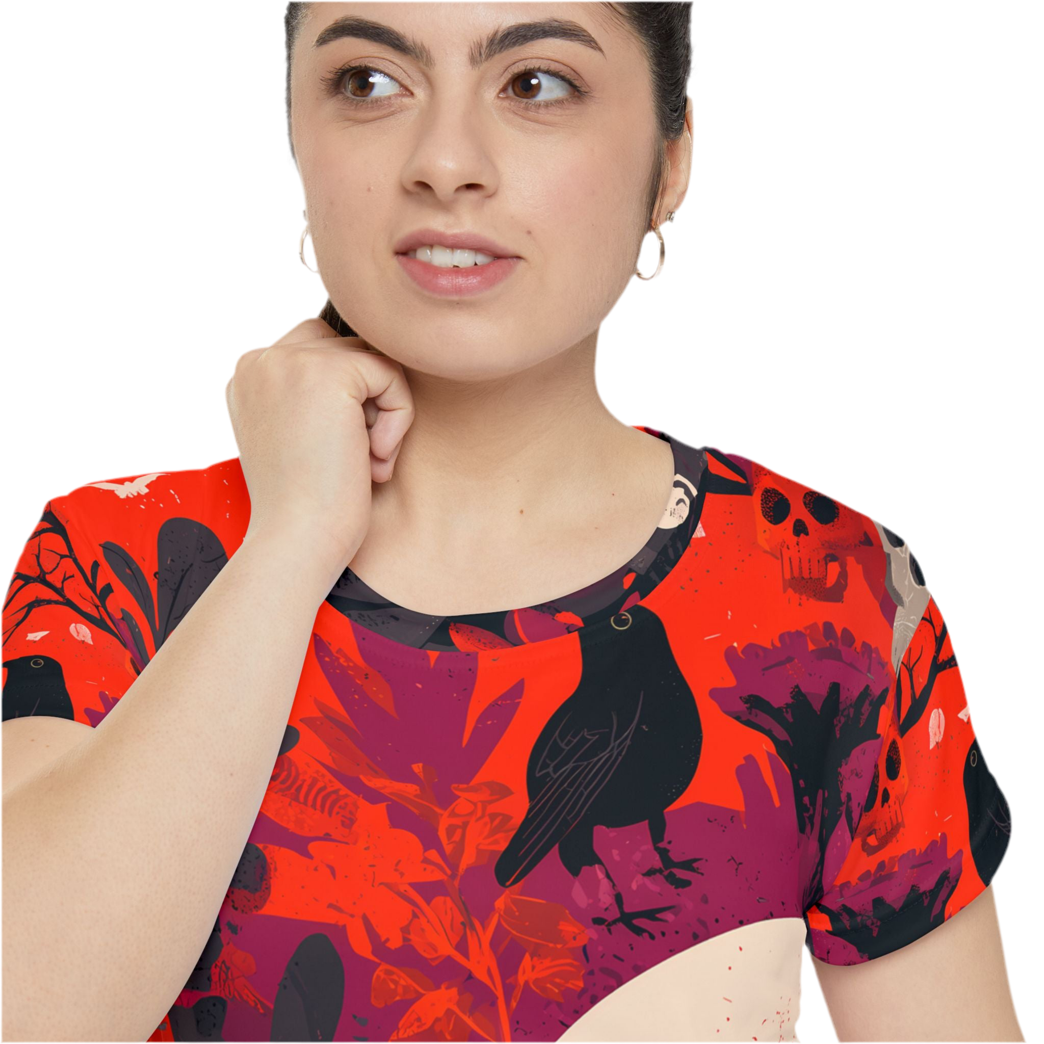 Maison Verne Halloween Ltd. Edition Damen Shirt "Dark Harvest" - 🎃👻 Wicked Elegance No. 59 👻🎃