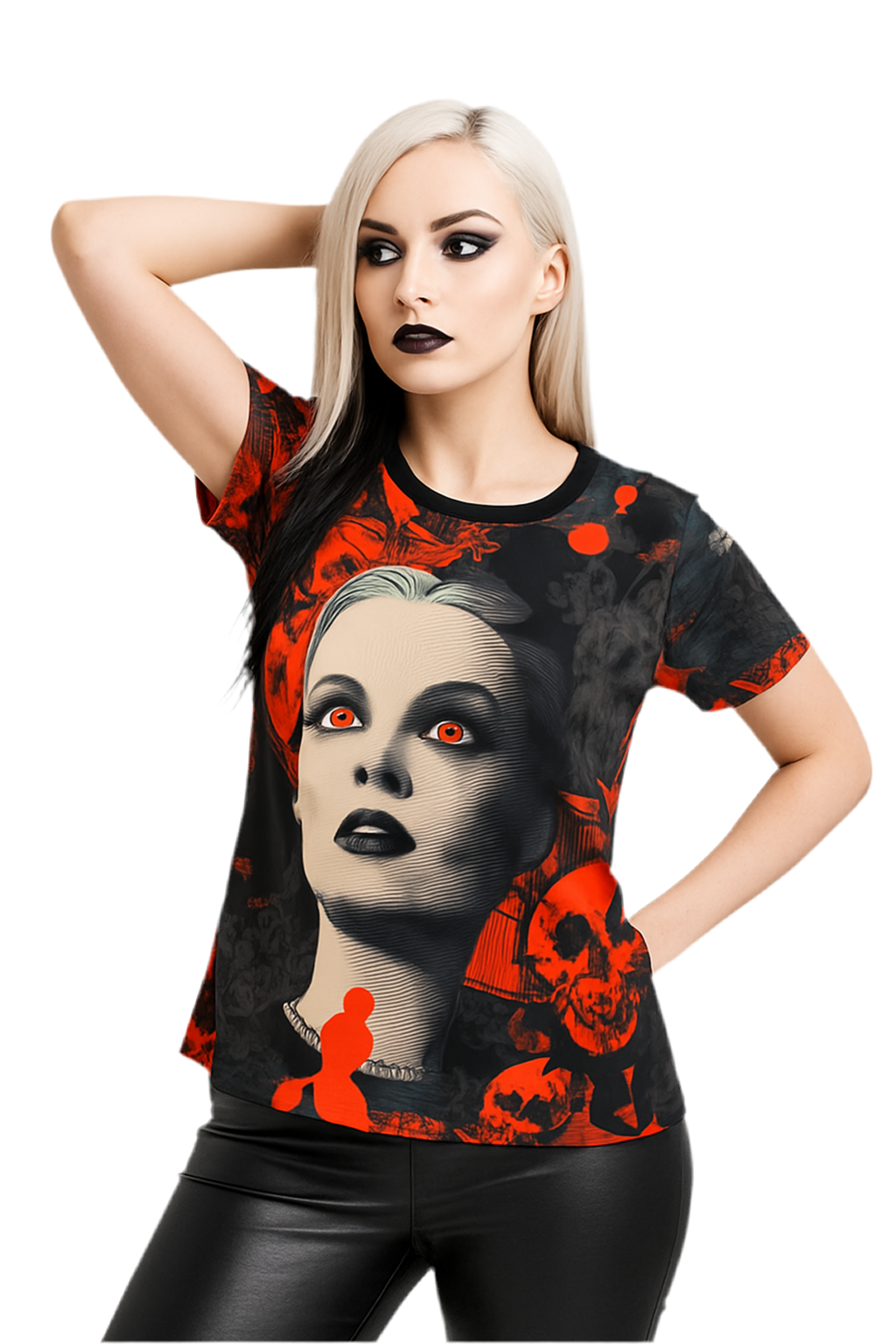 Maison Verne Halloween Ltd. Edition Damen Shirt "Eclipse Muse" - ππ» Wicked Elegance No. 67 π»π