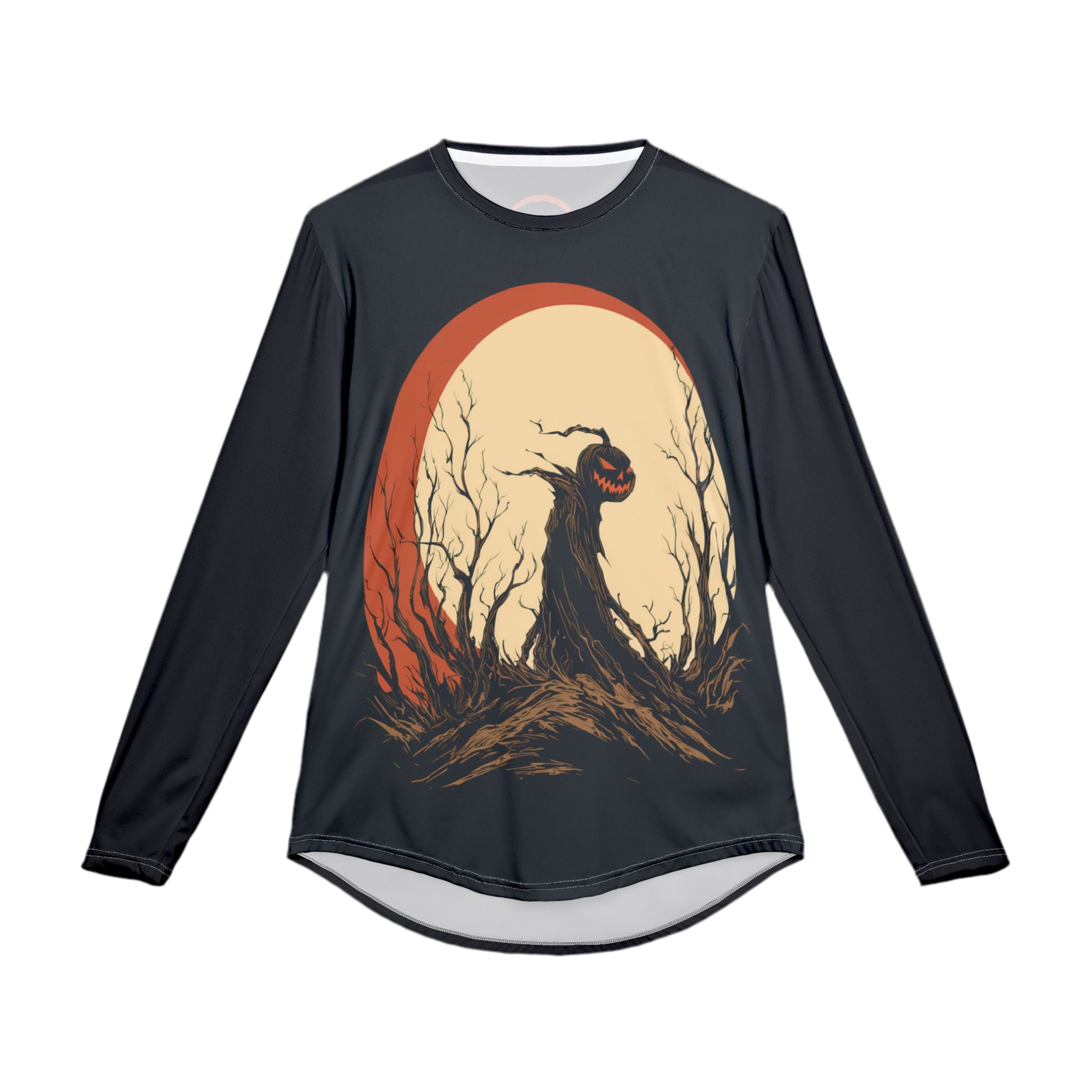 Maison Verne Halloween Ltd. Edition Plus Size Men's Long Sleeve Shirt - Wicked Elegance Nr. 39