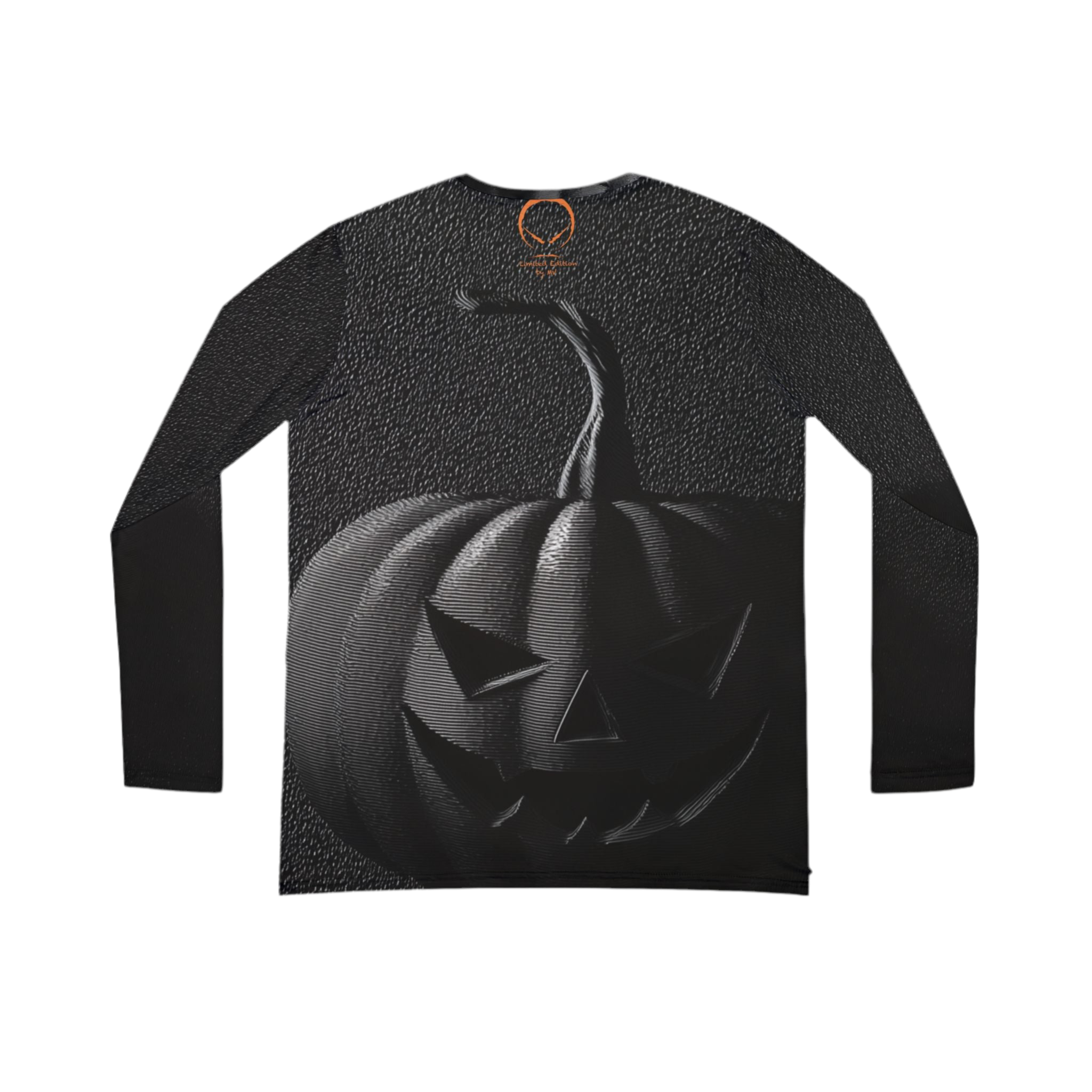 Maison Verne Halloween Ltd. Edition Plus Size Damen Halloween V-Neck Shirt - Wicked Elegance No. 08