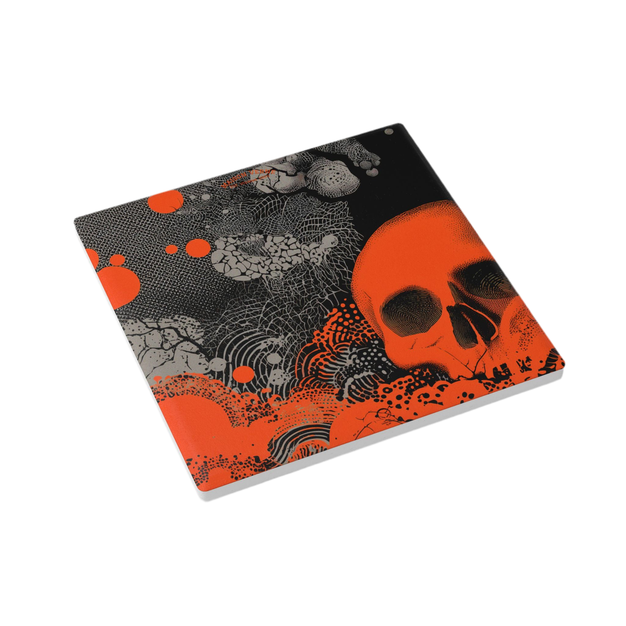 HALLOWEEN LIMITED EDITION Ceramic Coaster "Crimson Eclipse" - ππ» Wicked Elegance No. 54 π»π