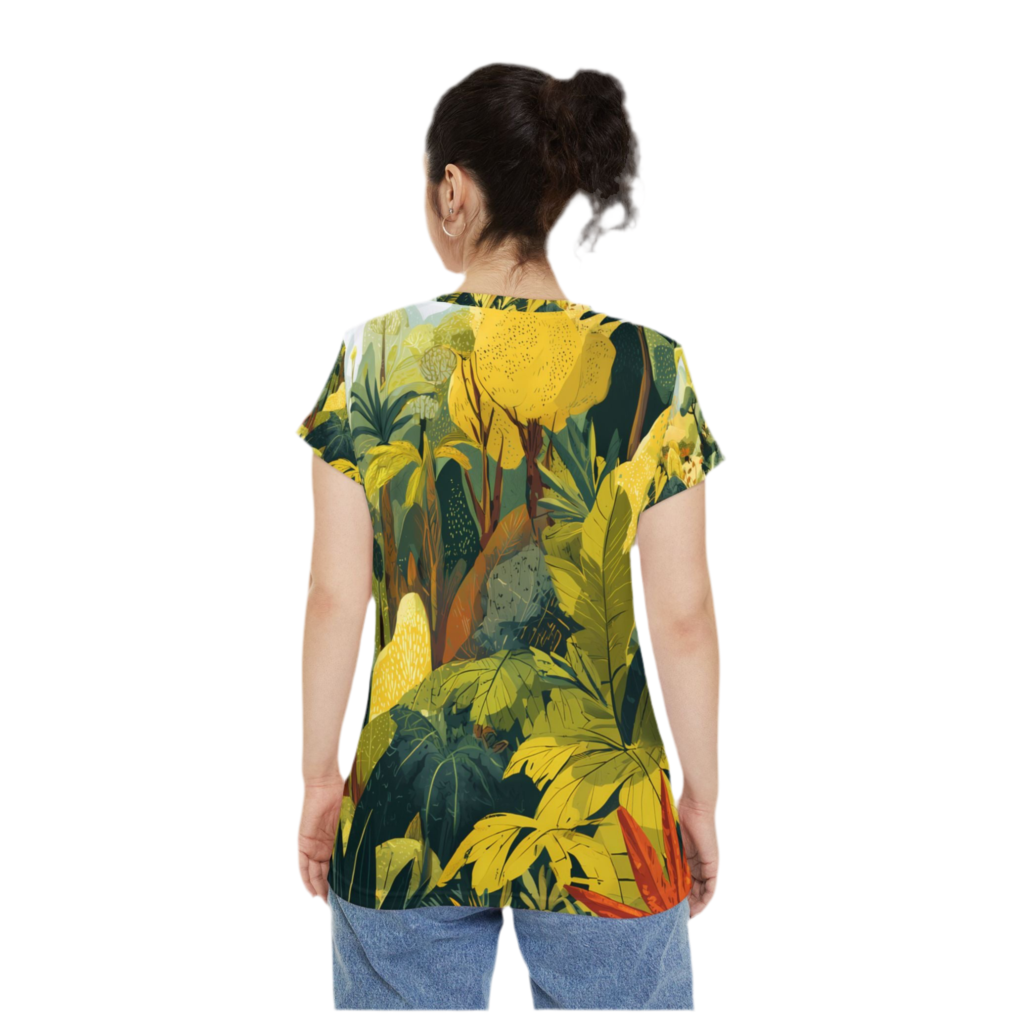 Women's Shirt "Jungle Sonata" - Wilderness Whisper No. 77