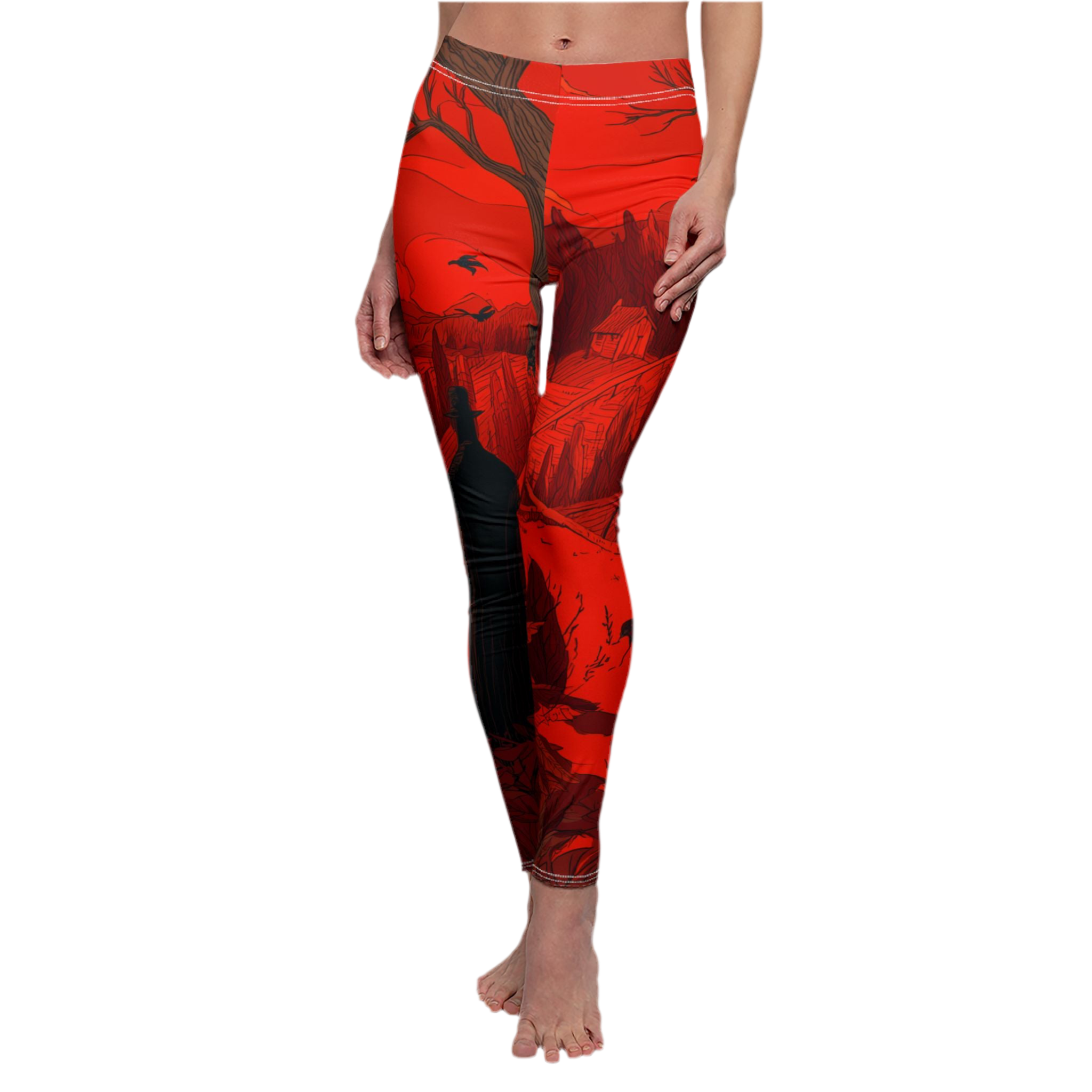 HALLOWEEN LIMITED EDITION Damen Leggings - Wicked Elegance No. 15