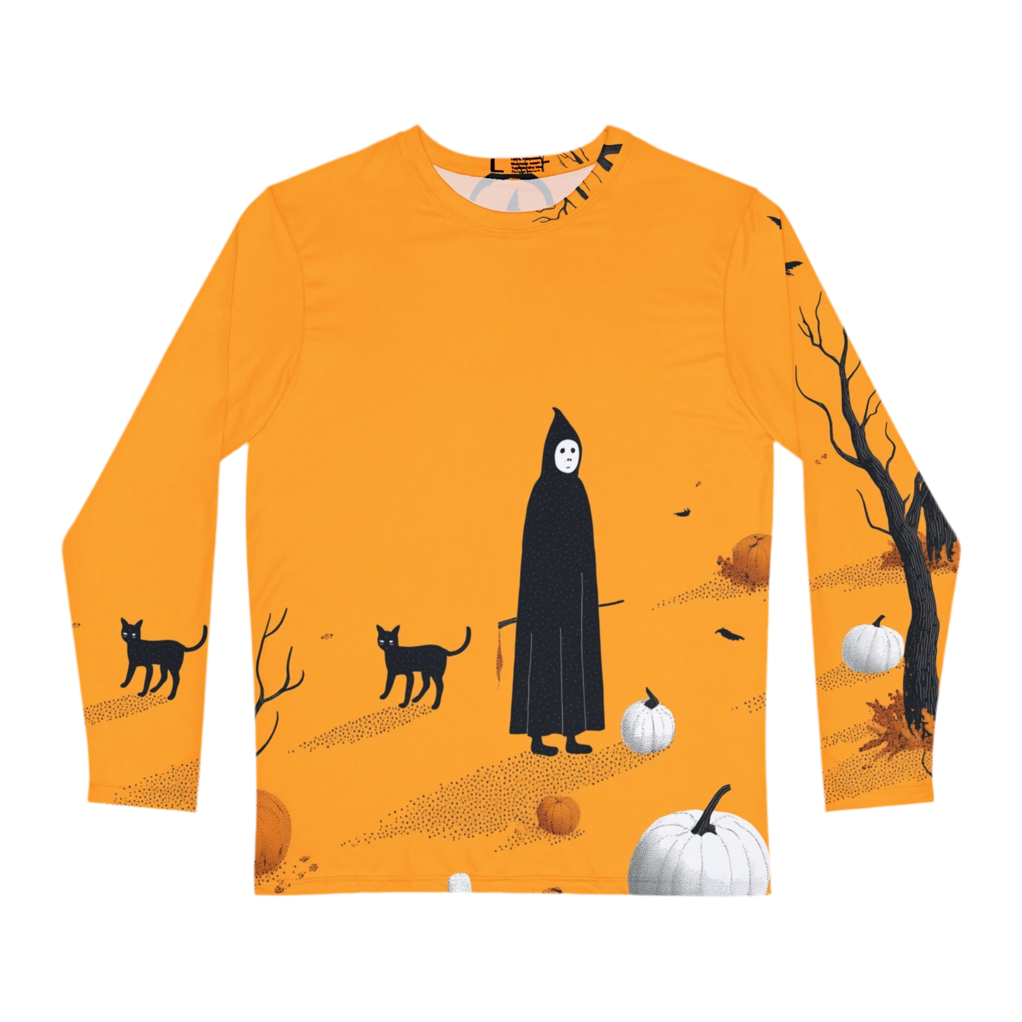 Maison Verne Halloween Ltd. Edition Plus Size MΓ€nner Long Sleeve Shirt - Wicked Elegance No. 11