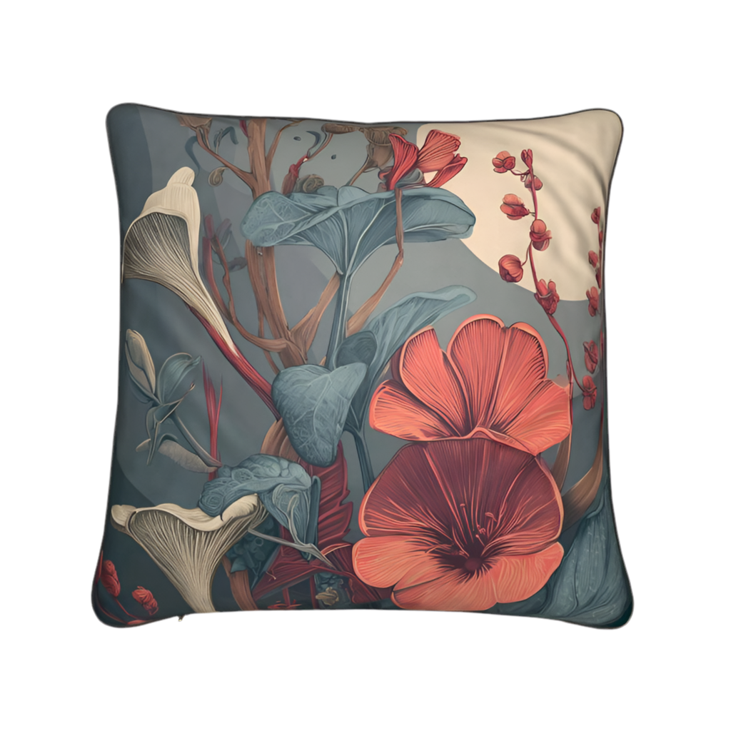 MV Couture Signature Samt-Zierkissen mit Gänsefeder-Füllung