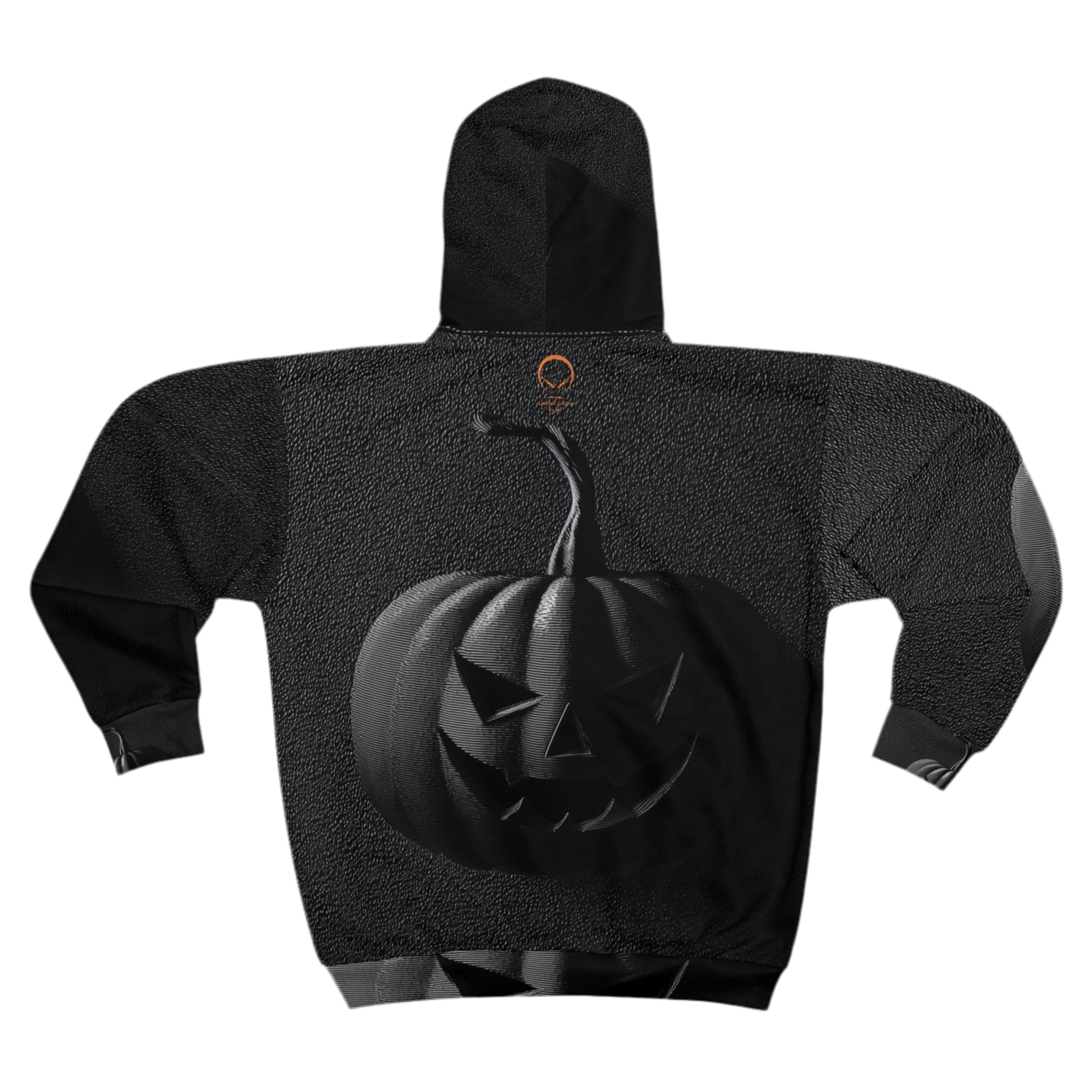 HALLOWEEN LIMITED EDITION Plus Size Männer Zip Hoodie - Wicked Elegance No. 08
