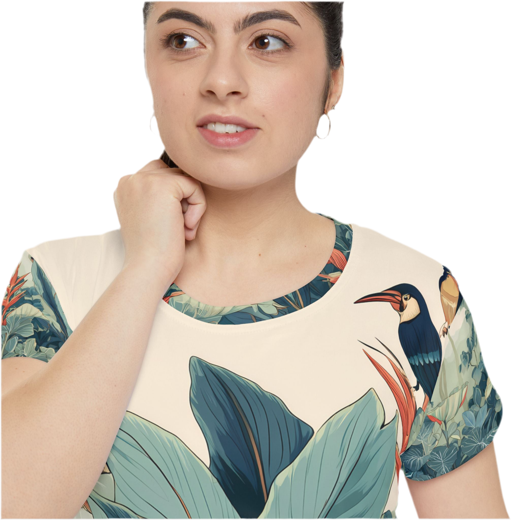 Women's Shirt "Canopy Serenade" - Wilderness Whisper No. 70