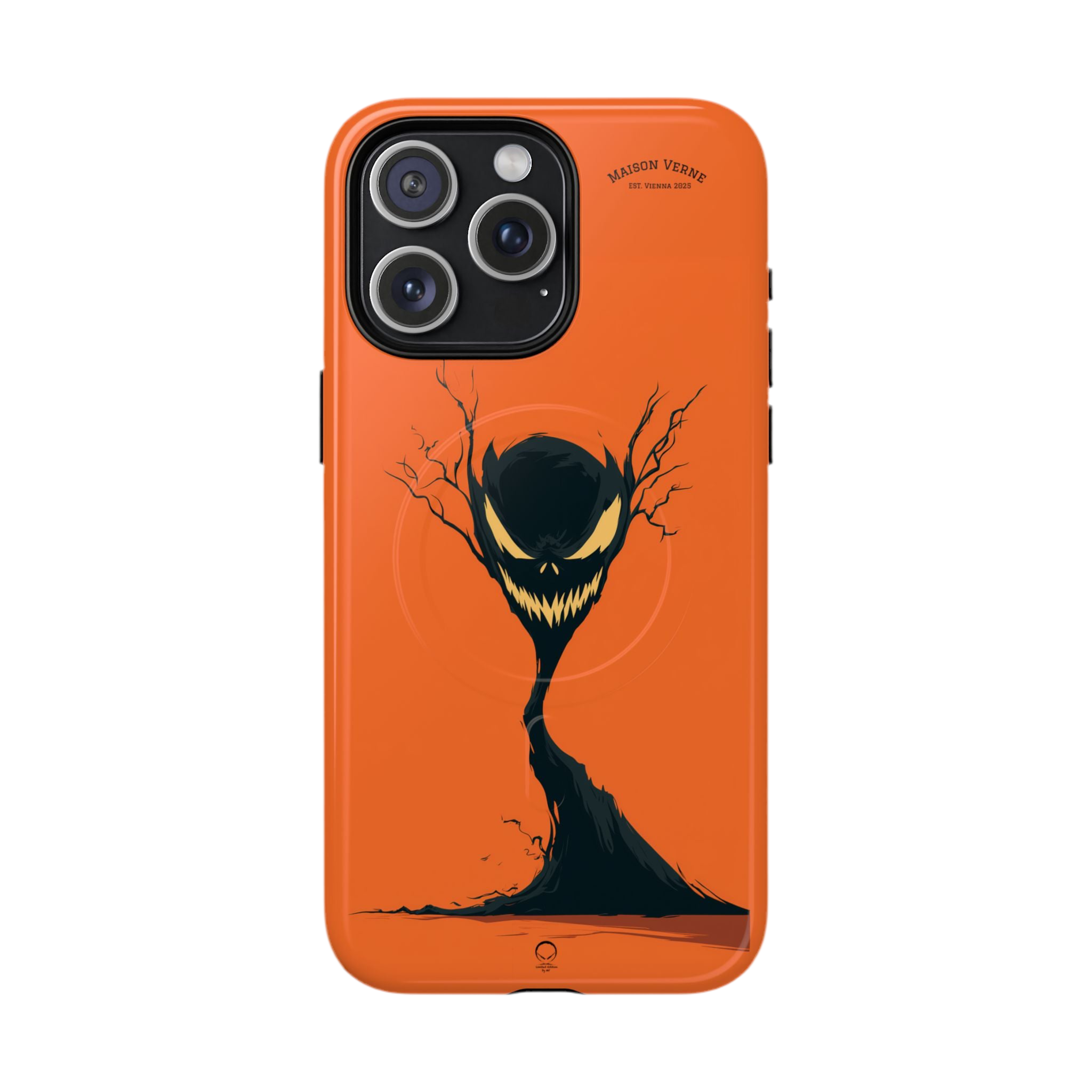 HALLOWEEN LIMITED EDITION MagSafe iPhone Case "The Grinning Tree" - 🎃👻 Wicked Elegance No. 26 👻🎃