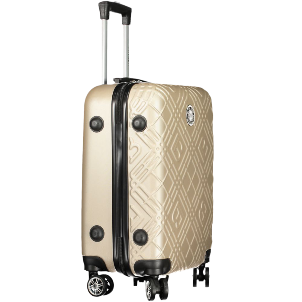 Laura Biagiotti Gold Polyethylene Luggage And Travel