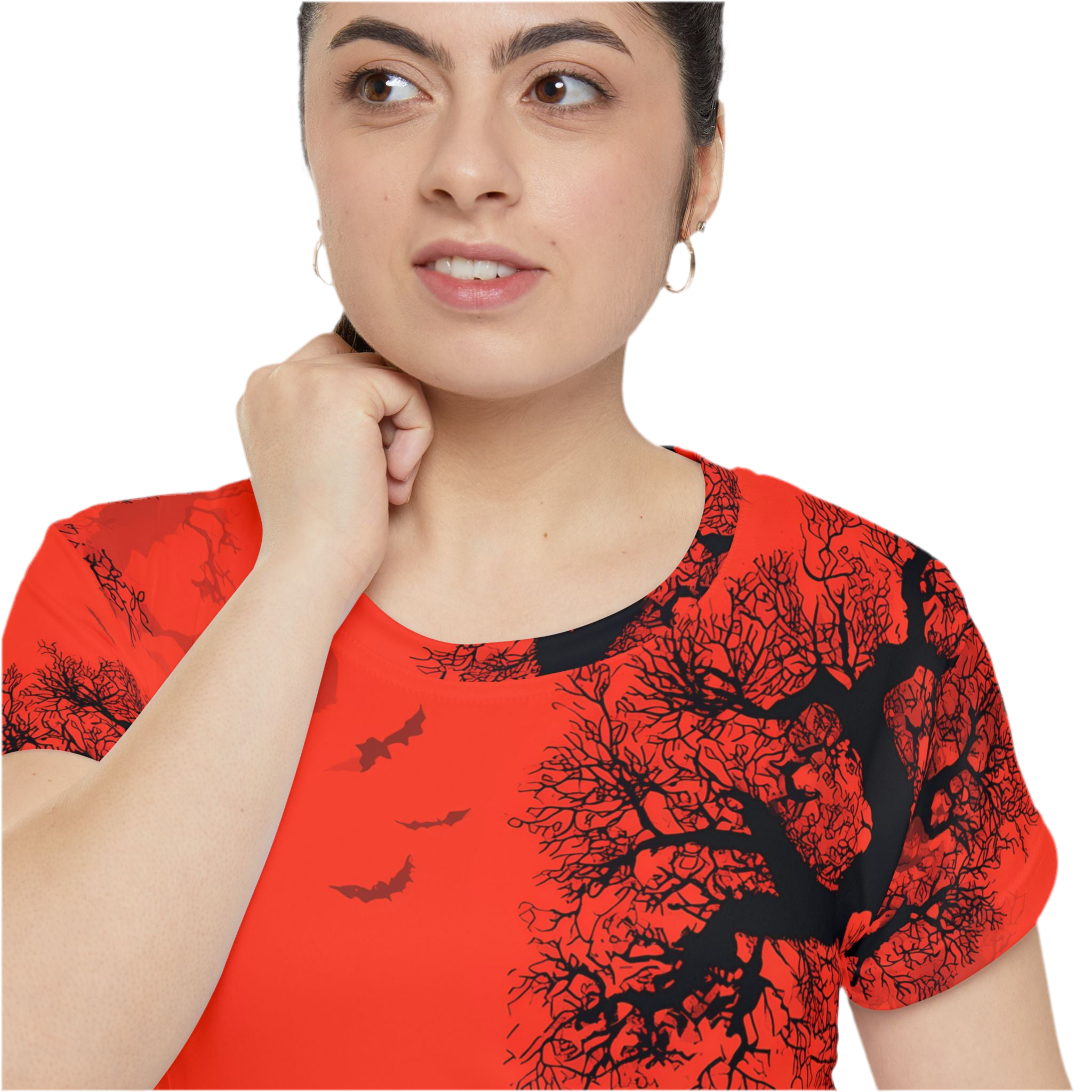 Maison Verne Halloween Ltd. Edition Damen Shirt "Midnight Cats" - 🎃👻 Wicked Elegance No. 55 👻🎃