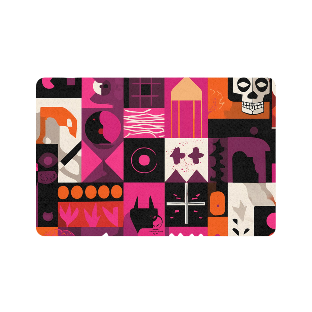 Maison Verne Futtermatte "Neon Macabre" - 🎃👻 Wicked Elegance No. 76 👻🎃