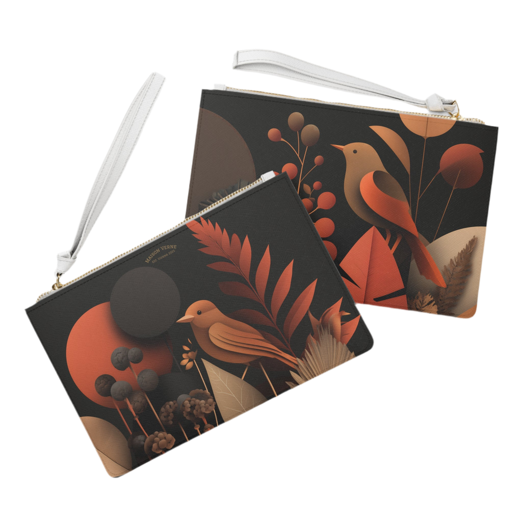 Maison Verne Clutch Bag "Amber Serenade"- Golden Autumn No. 07