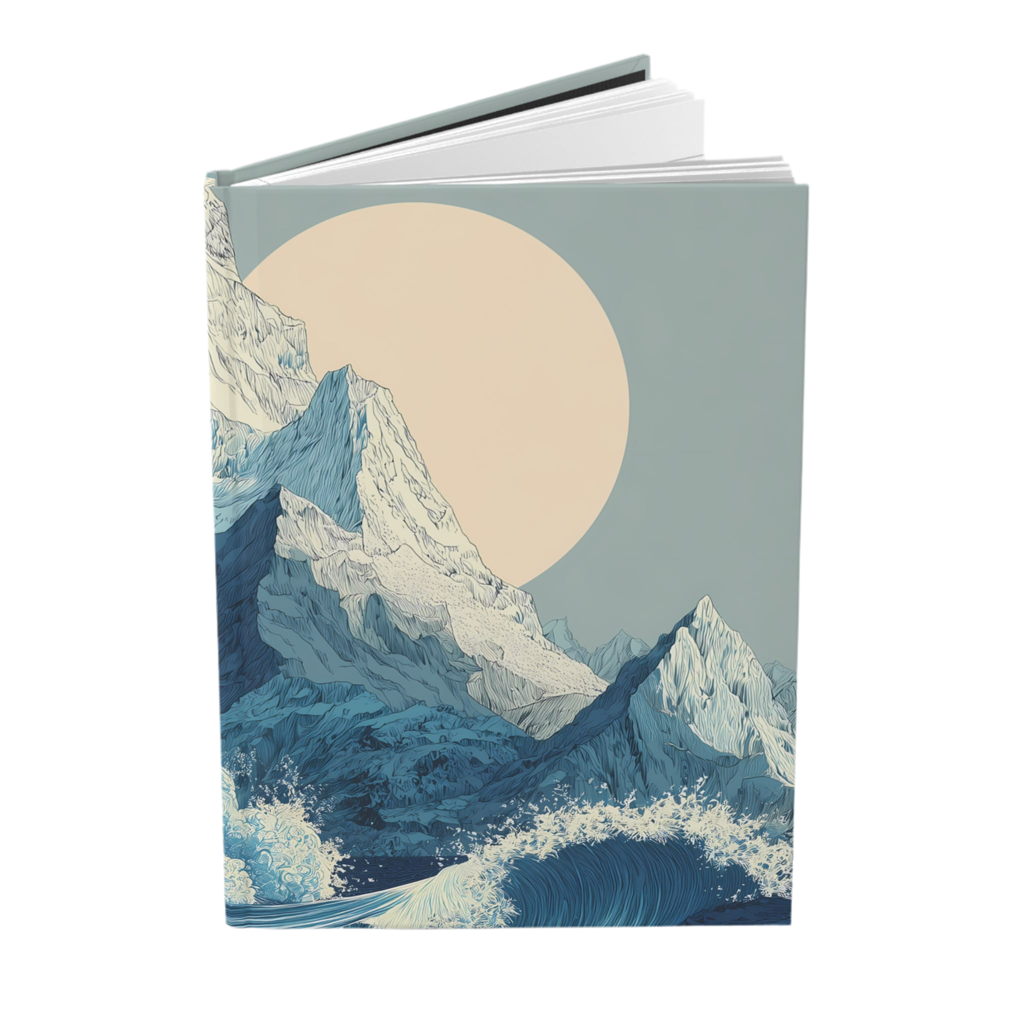 Hardcover Journal "Tides of the Summit" - Below &amp; Beyond No. 36