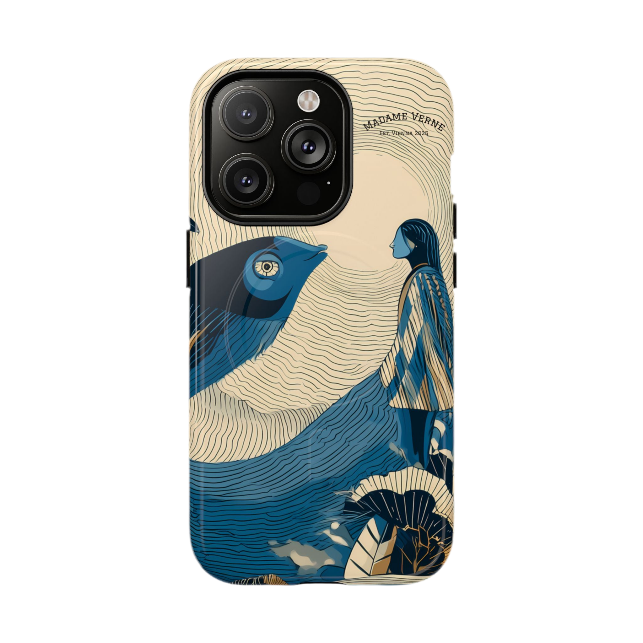 MagSafe iPhone Case "Moonlight Parley" - Opal Depths No. 40