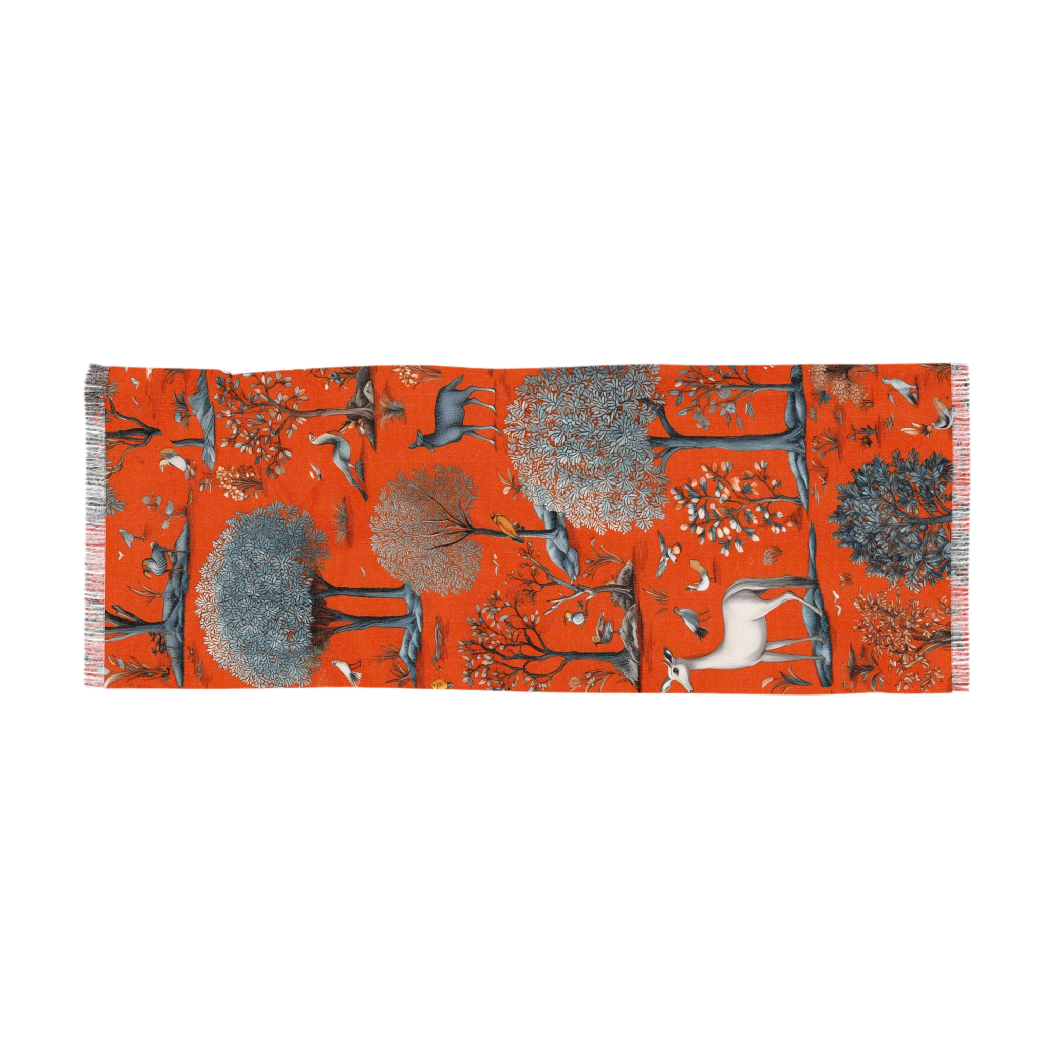Lightweight scarf "Savanna Reverie" - Golden Autumn No. 53
