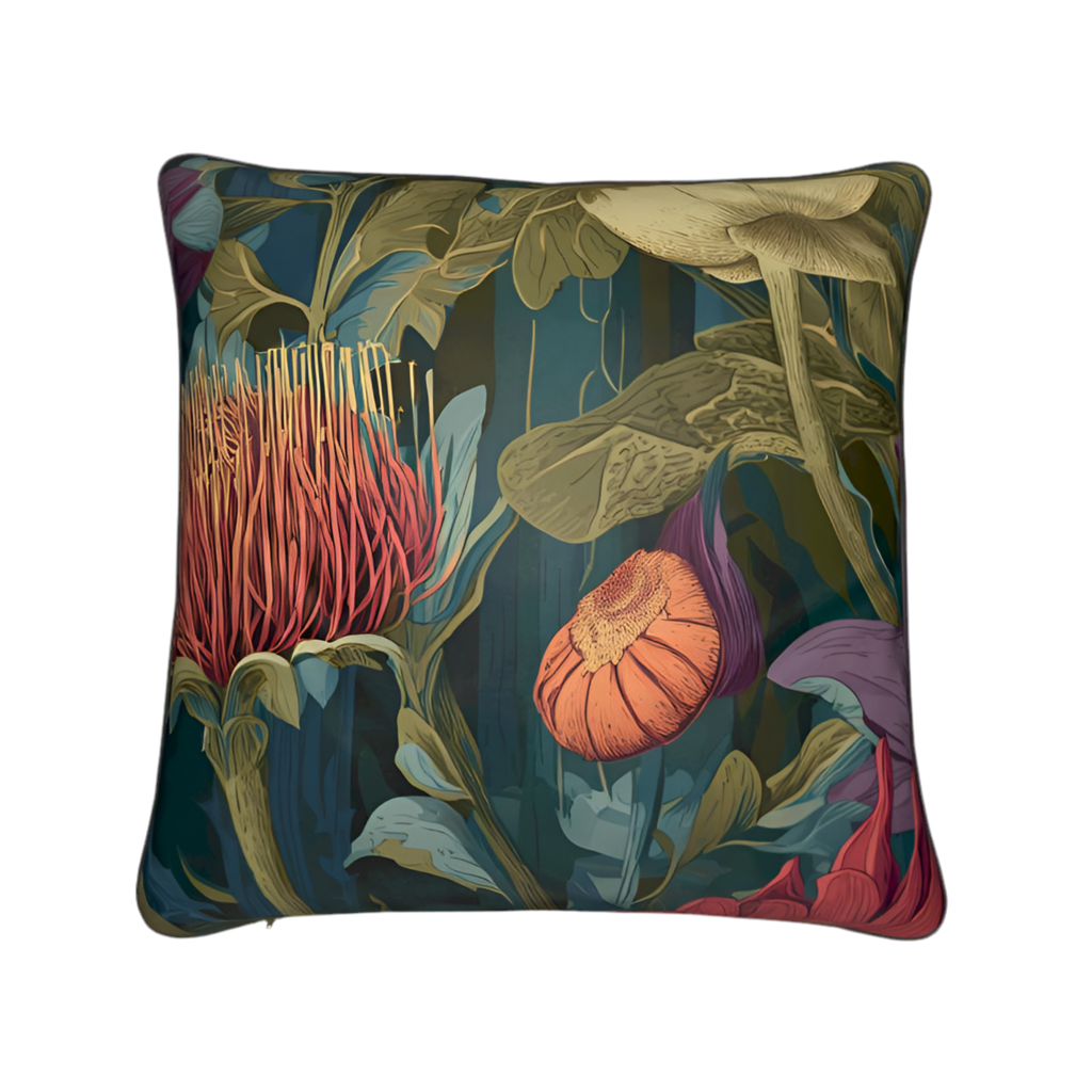 MV Couture Signature Samt-Zierkissen mit Gänsefeder-Füllung