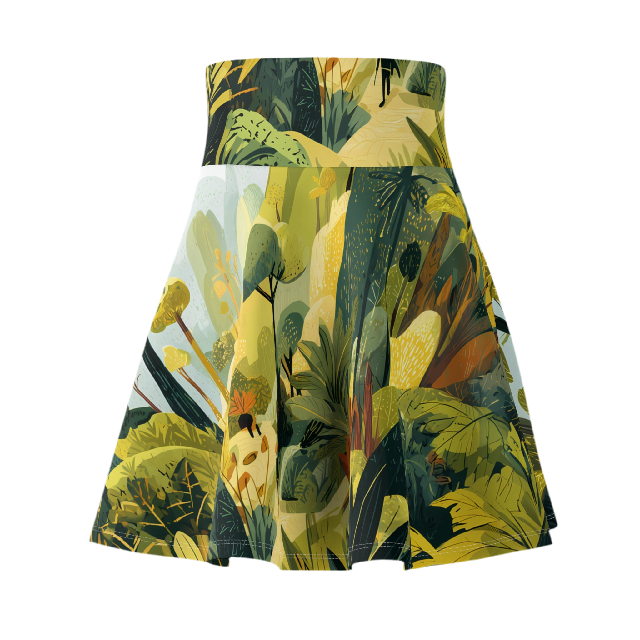 Skater skirt "Jungle Sonata" - Wilderness Whisper No. 77