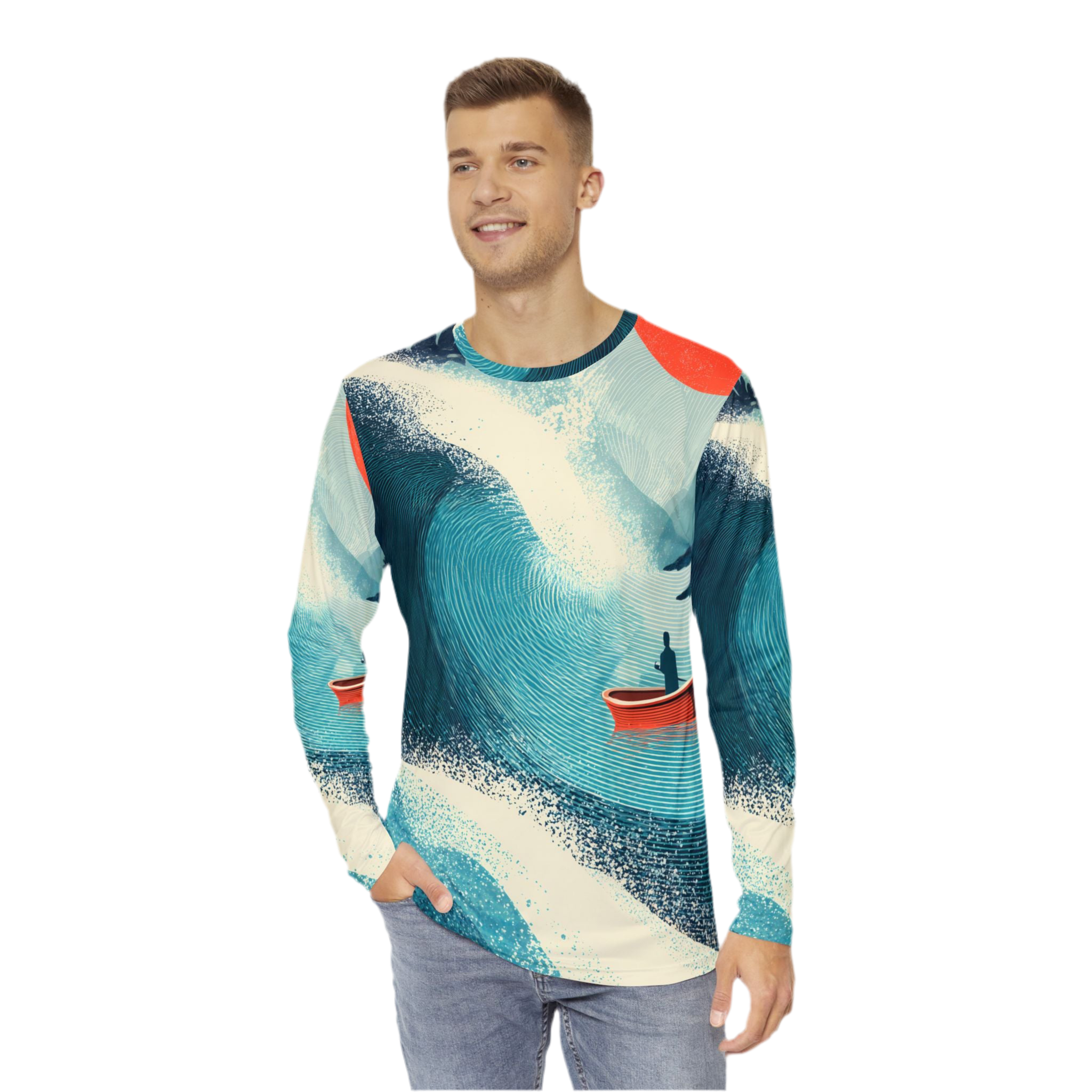 Maison Verne Männer Long Sleeve Shirt - Below & Beyond No. 10
