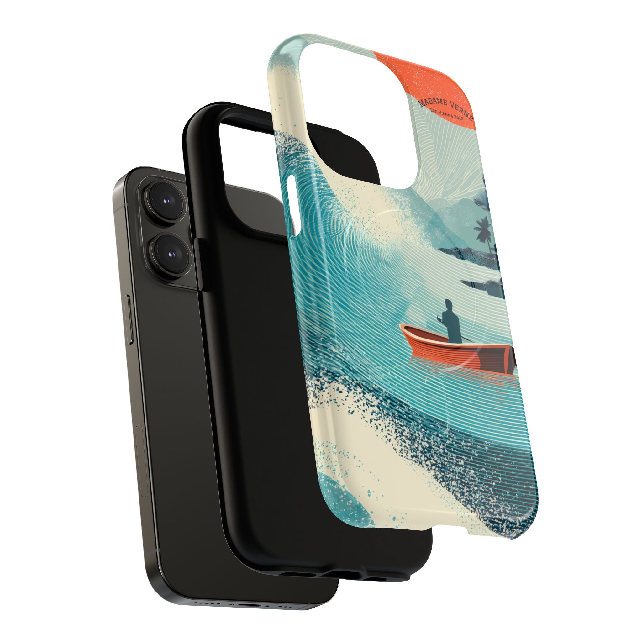 MagSafe iPhone protective case "Beyond the Break" - Below & Beyond No. 10