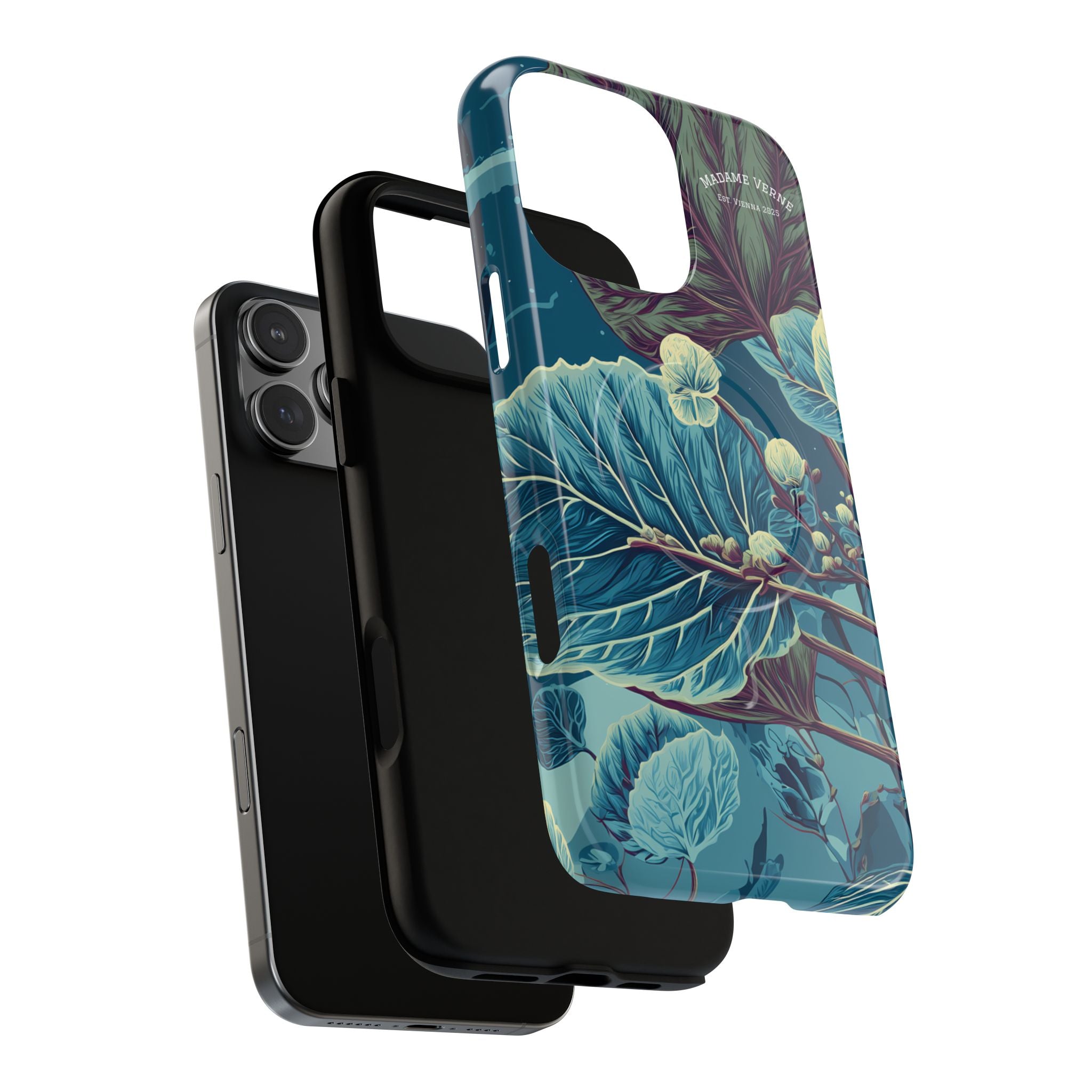 MagSafe iPhone Case "Galactic Veins" - Cosmic Botanicals No. 89