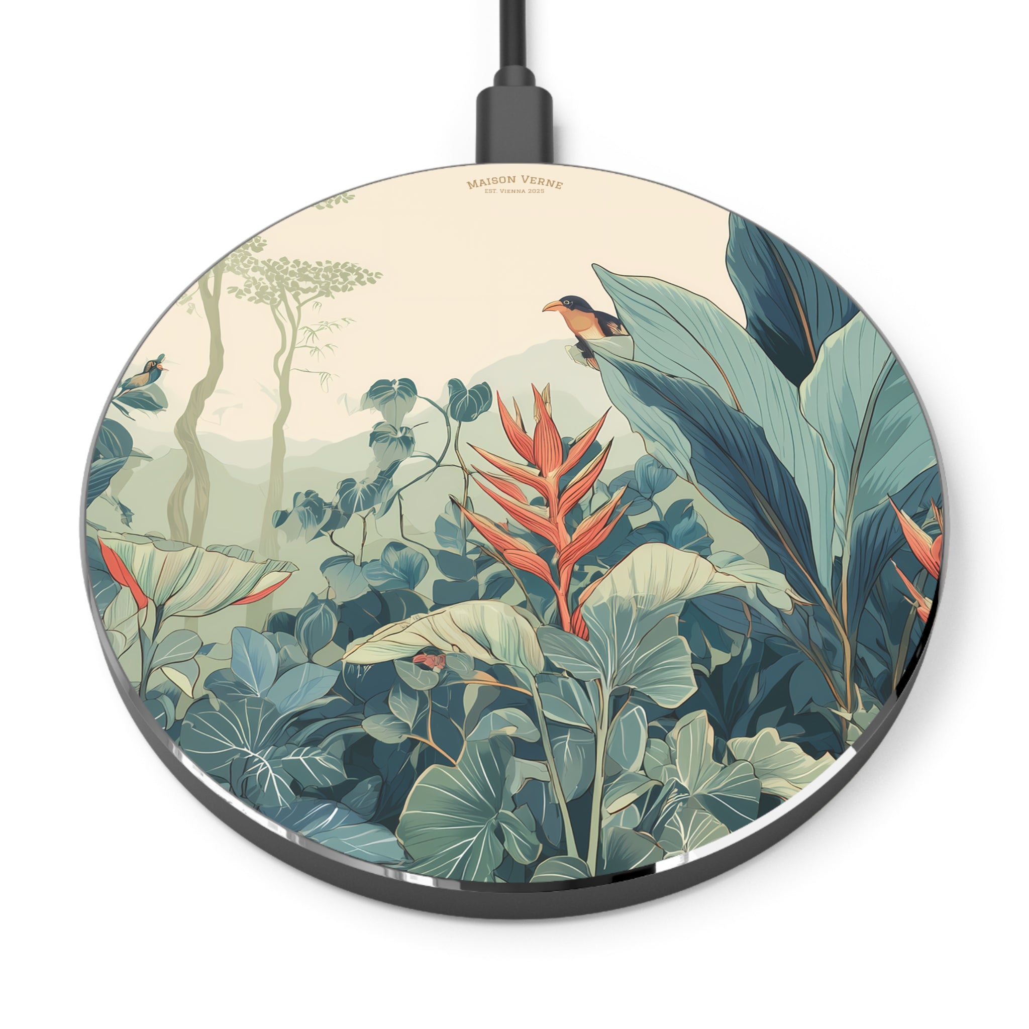 Maison Verne Wireless Charger "Canopy Serenade" - Wilderness Whisper No. 70