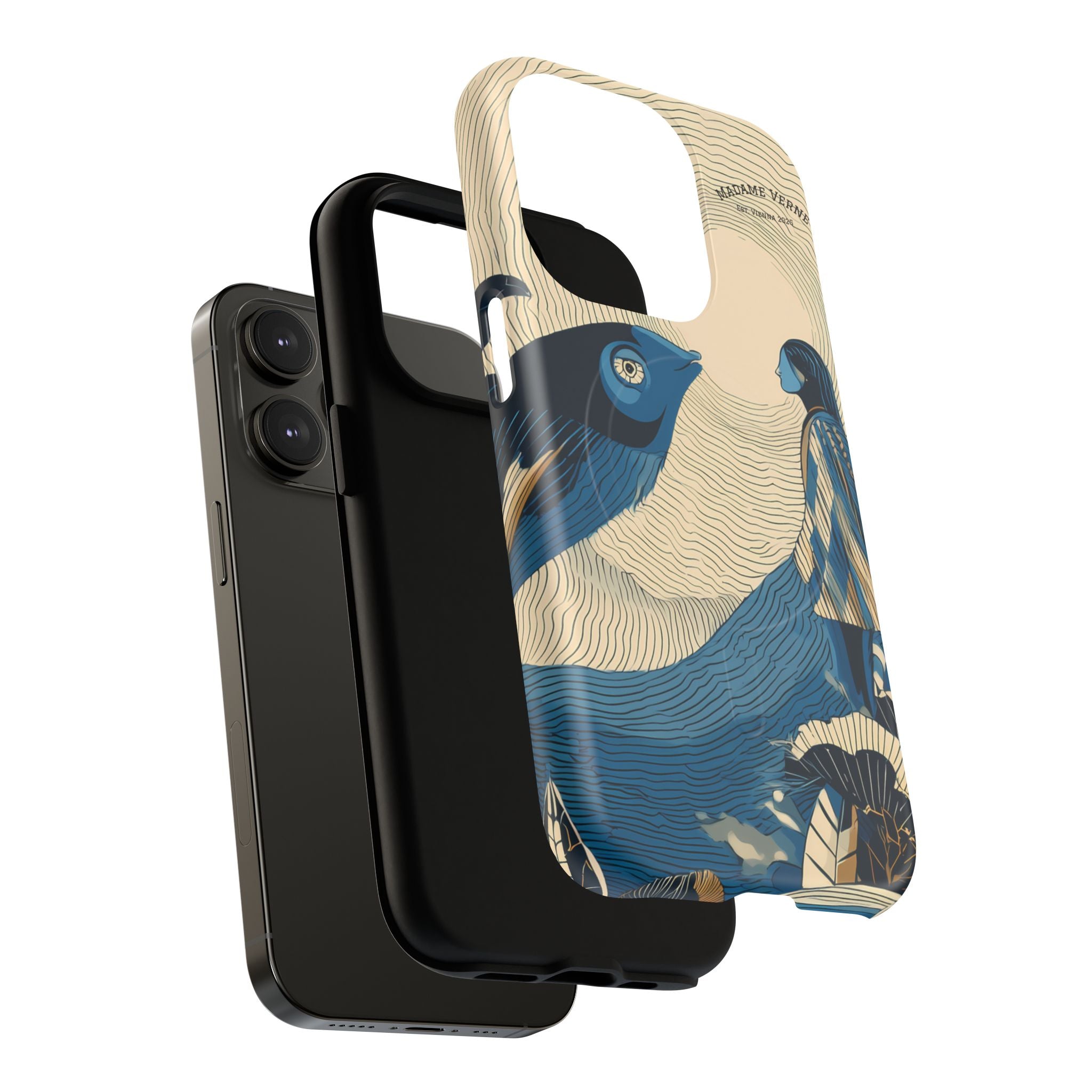 MagSafe iPhone Case "Moonlight Parley" - Opal Depths No. 40