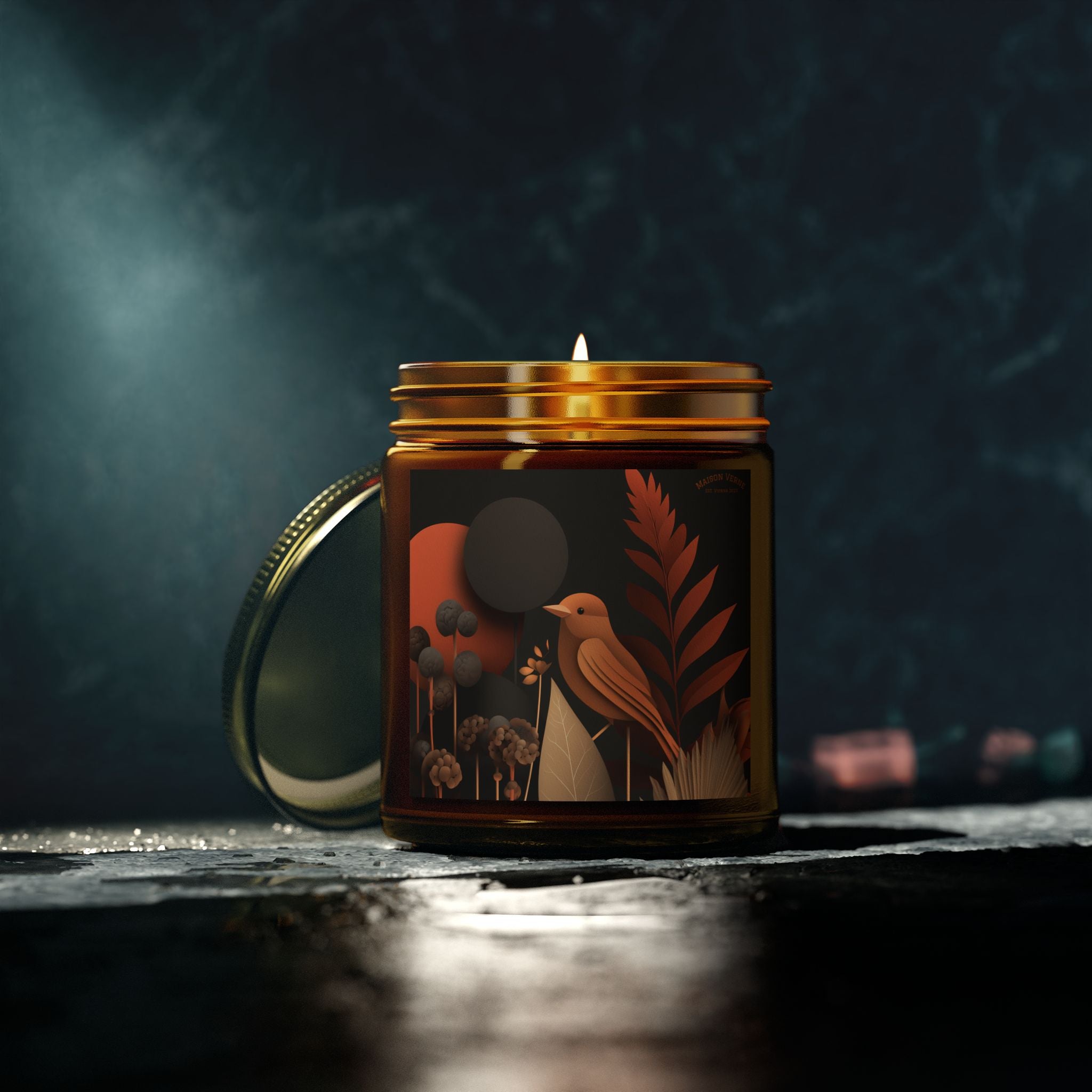 Duftkerze "Amber Serenade" - Golden Autumn No. 07
