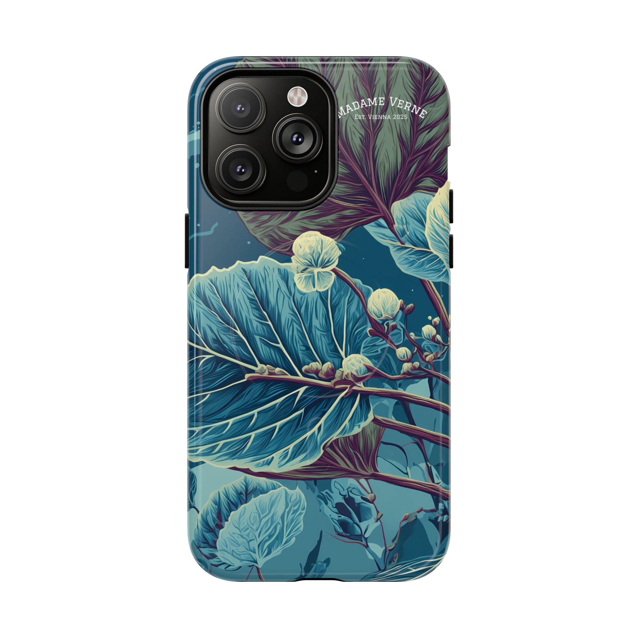 MagSafe iPhone-Schutzhülle "Galactic Veins" - Cosmic Botanicals No. 89