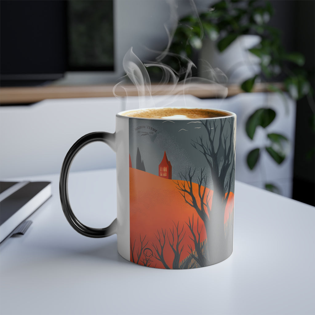 Maison Verne Halloween Ltd. Edition Zaubertasse "Silent Guardians" - - 🎃👻 Wicked Elegance No. 45 👻🎃