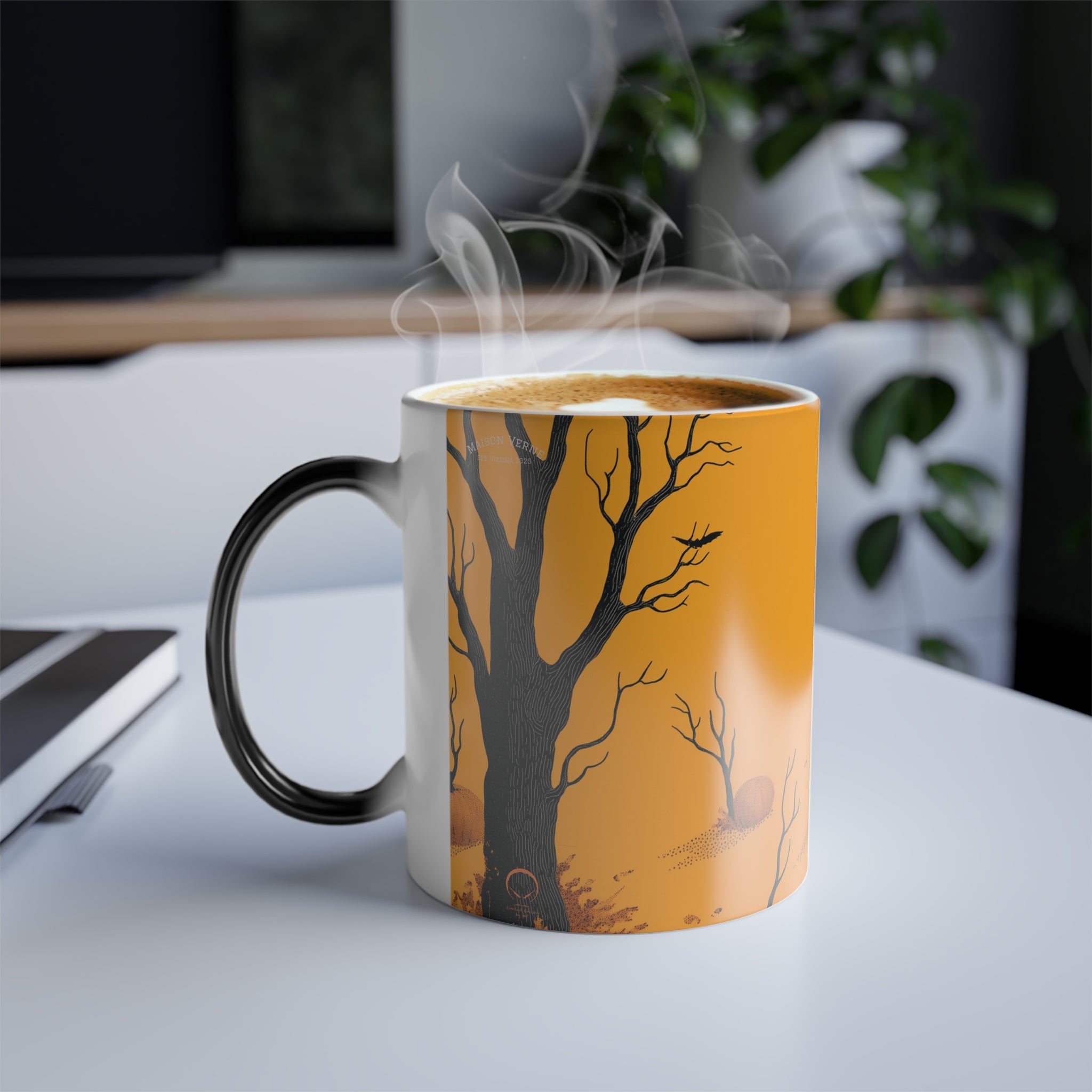 Maison Verne Halloween Ltd. Edition Zaubertasse "Silent Harvest" - - 🎃👻 Wicked Elegance No. 11 👻🎃