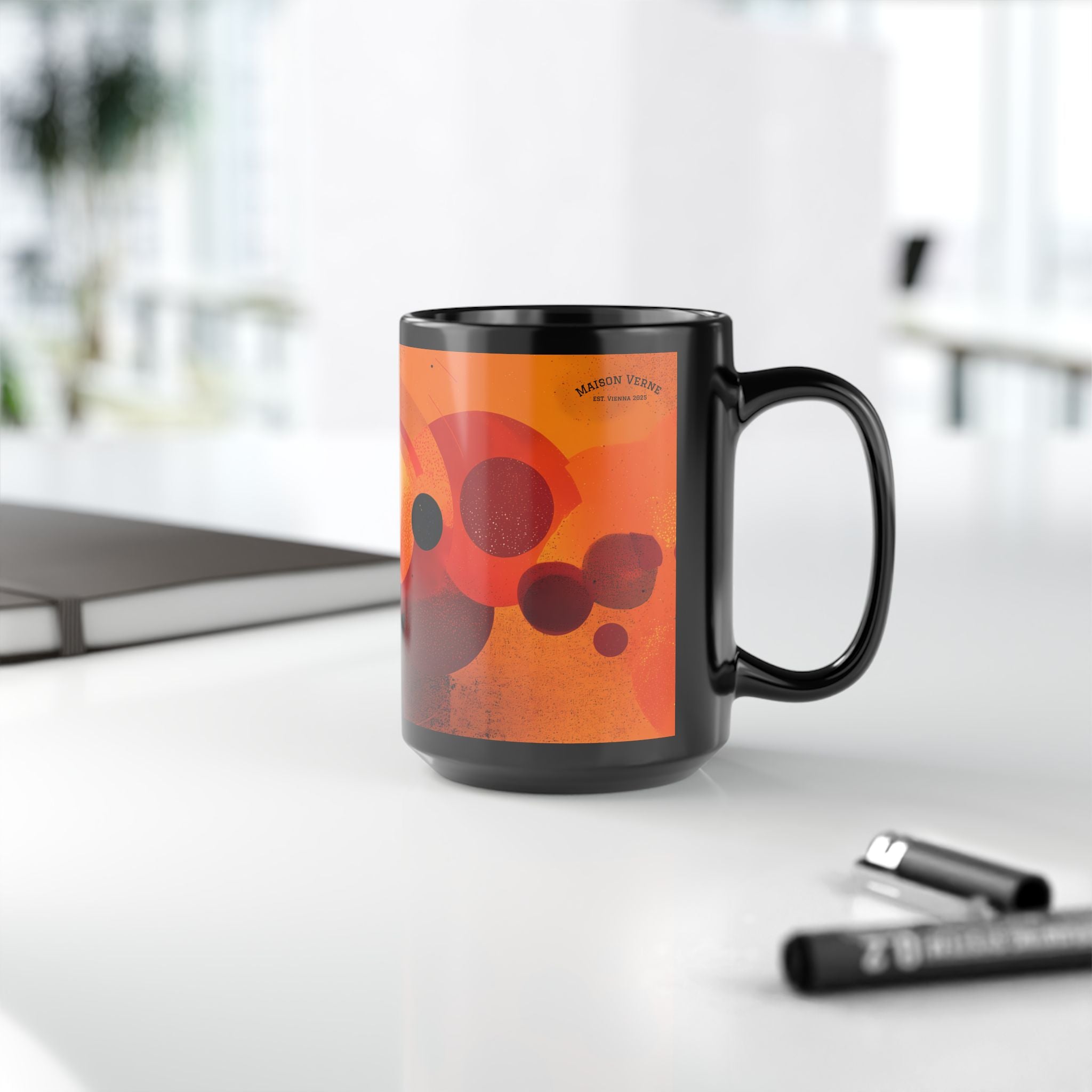 Maison Verne Kaffeetasse "Cosmic Ember" - Golden Autumn No. 67